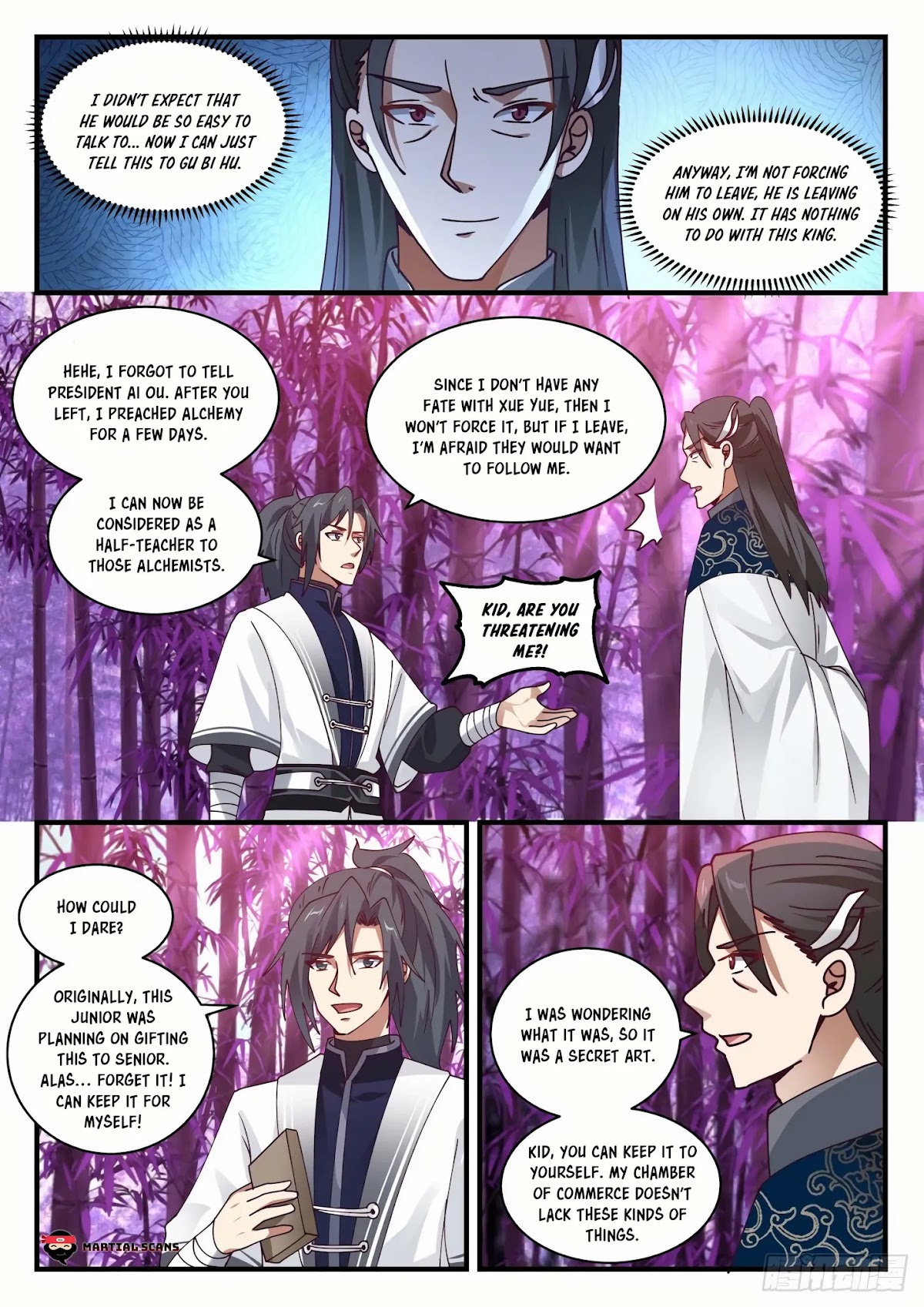 Martial Peak Chapter 1544 page 8 - Chapter 1544: We Are All One Family