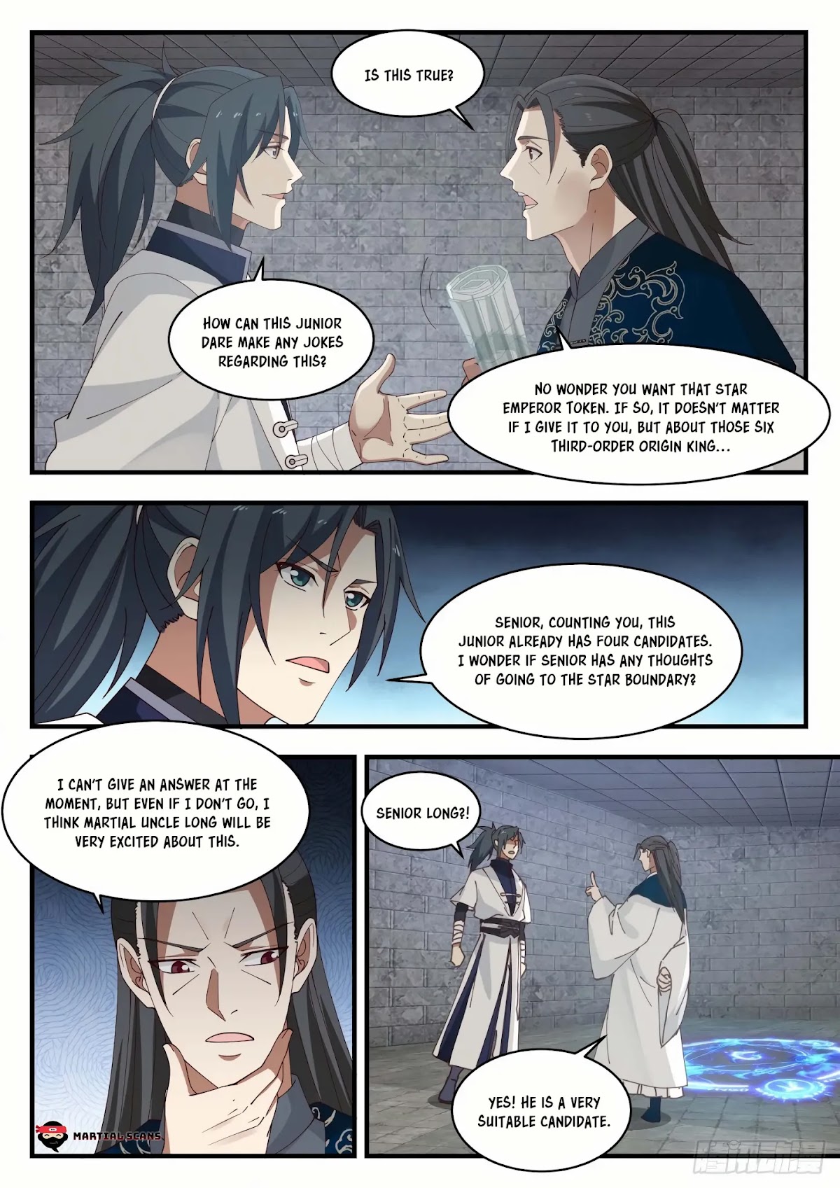 Martial Peak Chapter 1546 page 5 - Chapter 1546: All Star Emperor Tokens Gathered