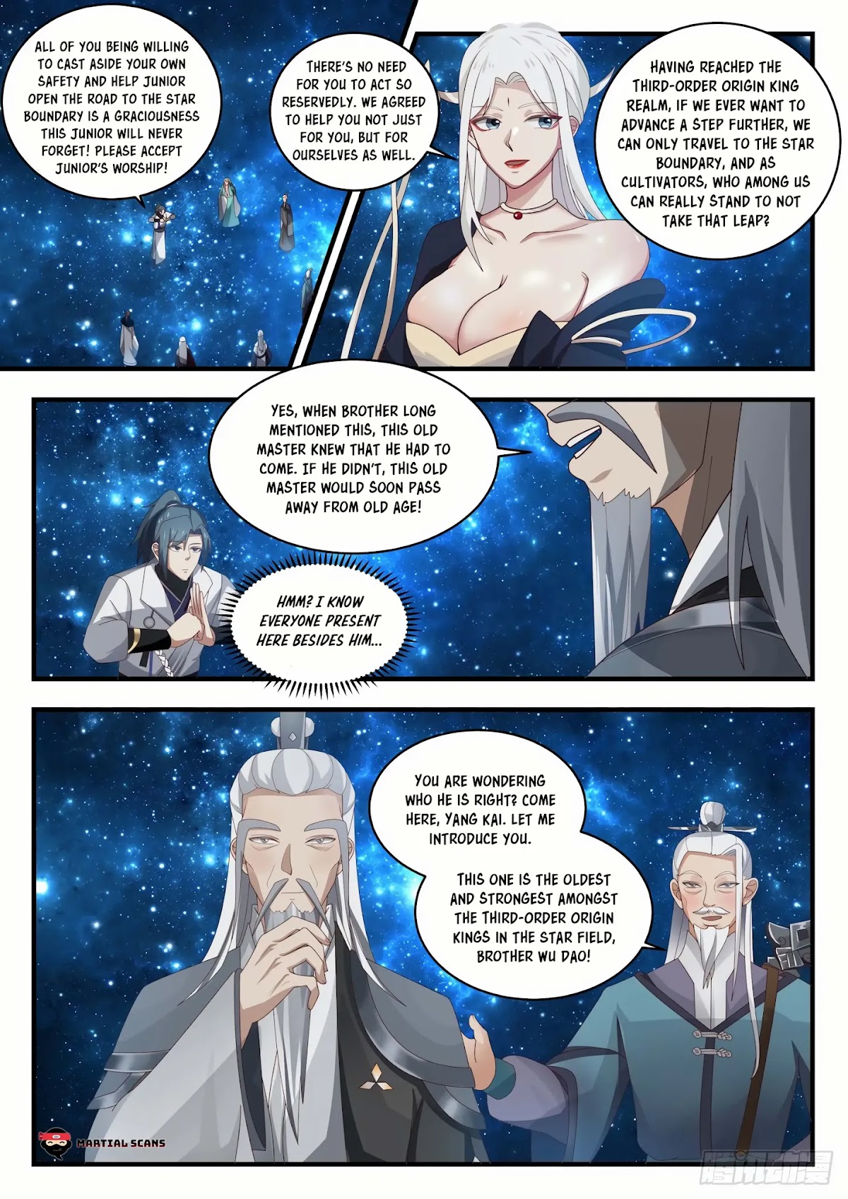Martial Peak Chapter 1550 page 2 - Chapter 1550: Starlight Corridor