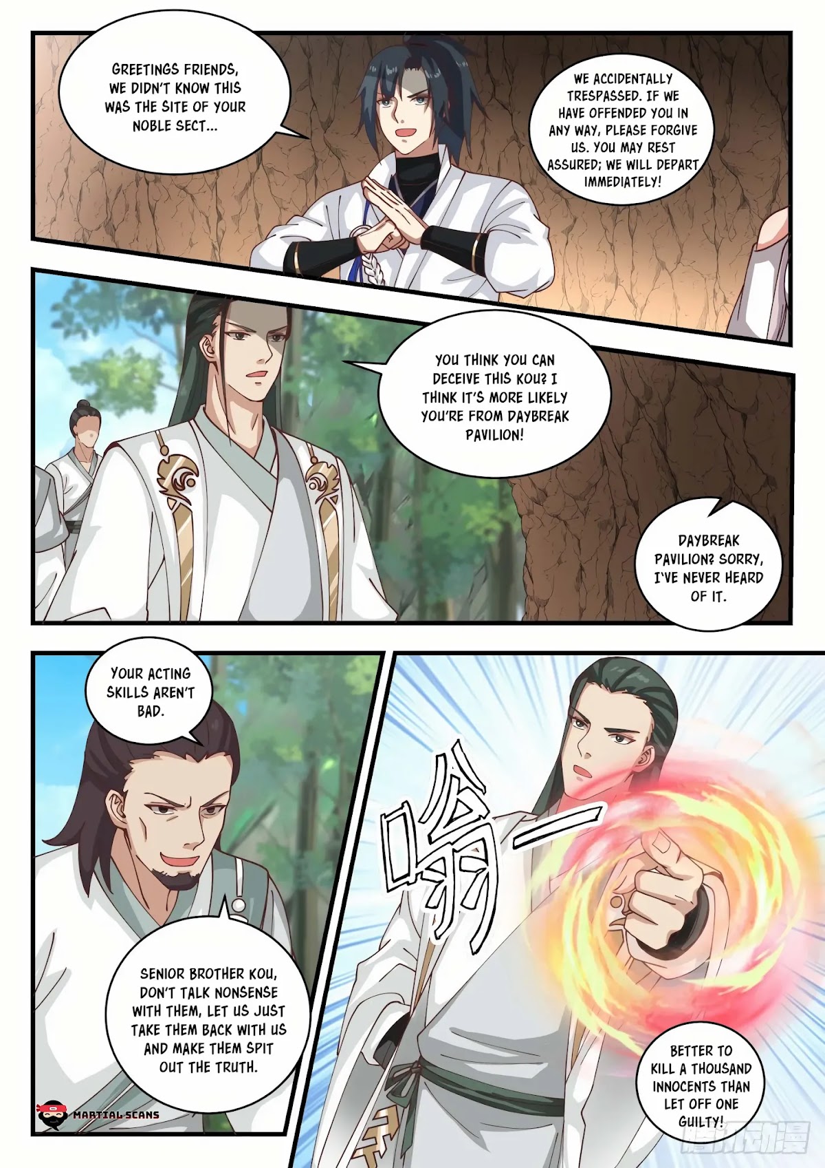 Martial Peak Chapter 1557 page 3 - Chapter 1557: Blue Feather Sect