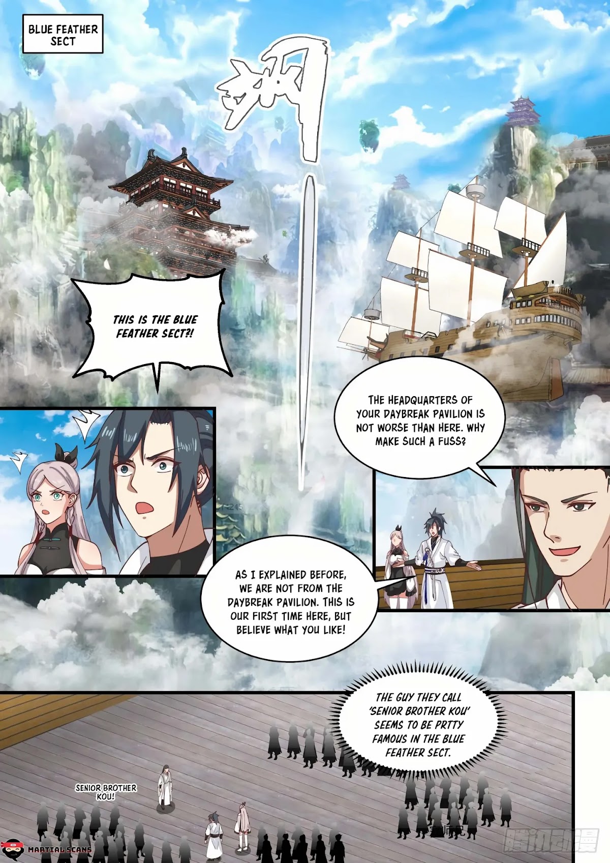 Martial Peak Chapter 1557 page 7 - Chapter 1557: Blue Feather Sect
