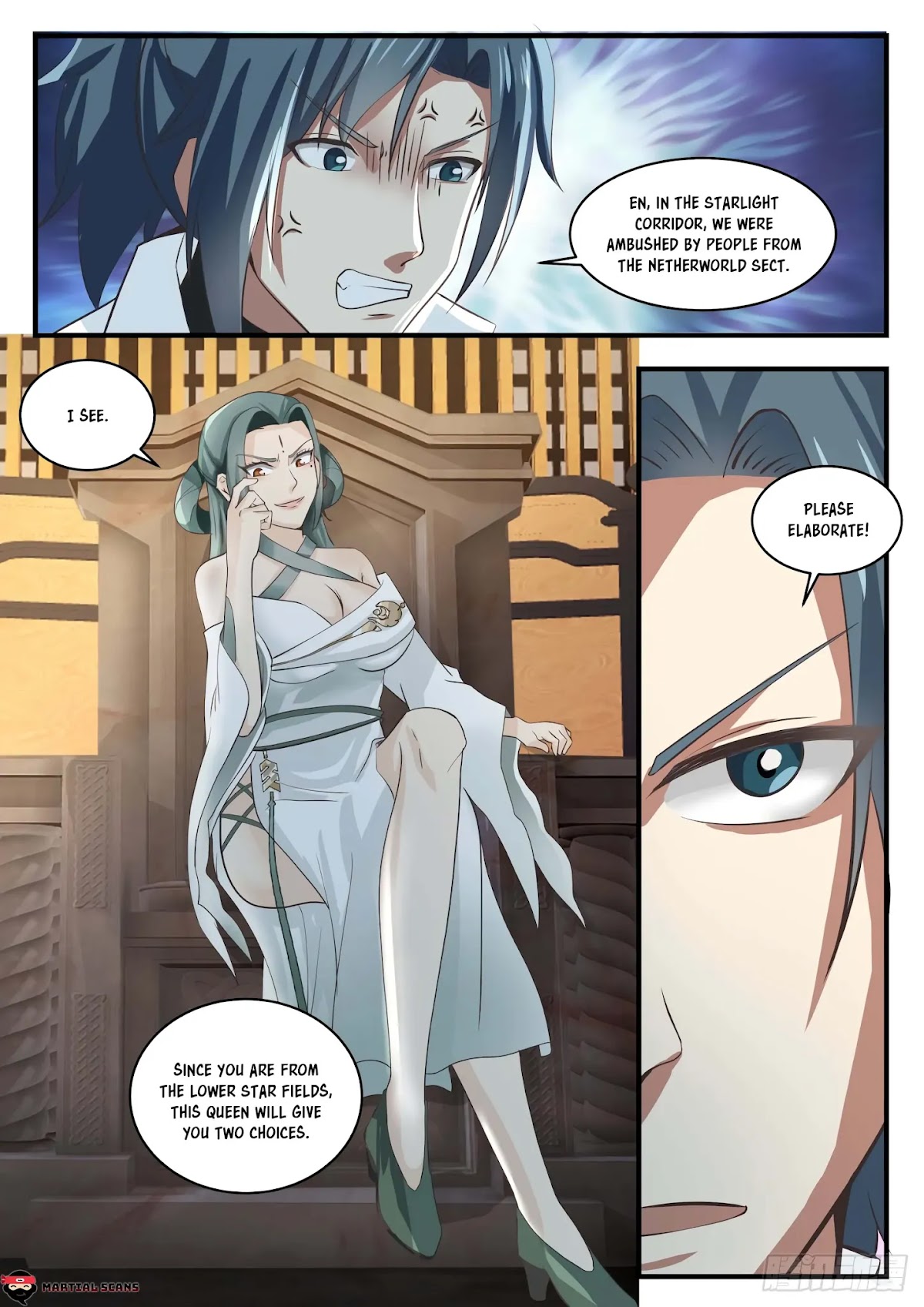 Martial Peak Chapter 1563 page 10 - Chapter 1563: Polite But Insincere