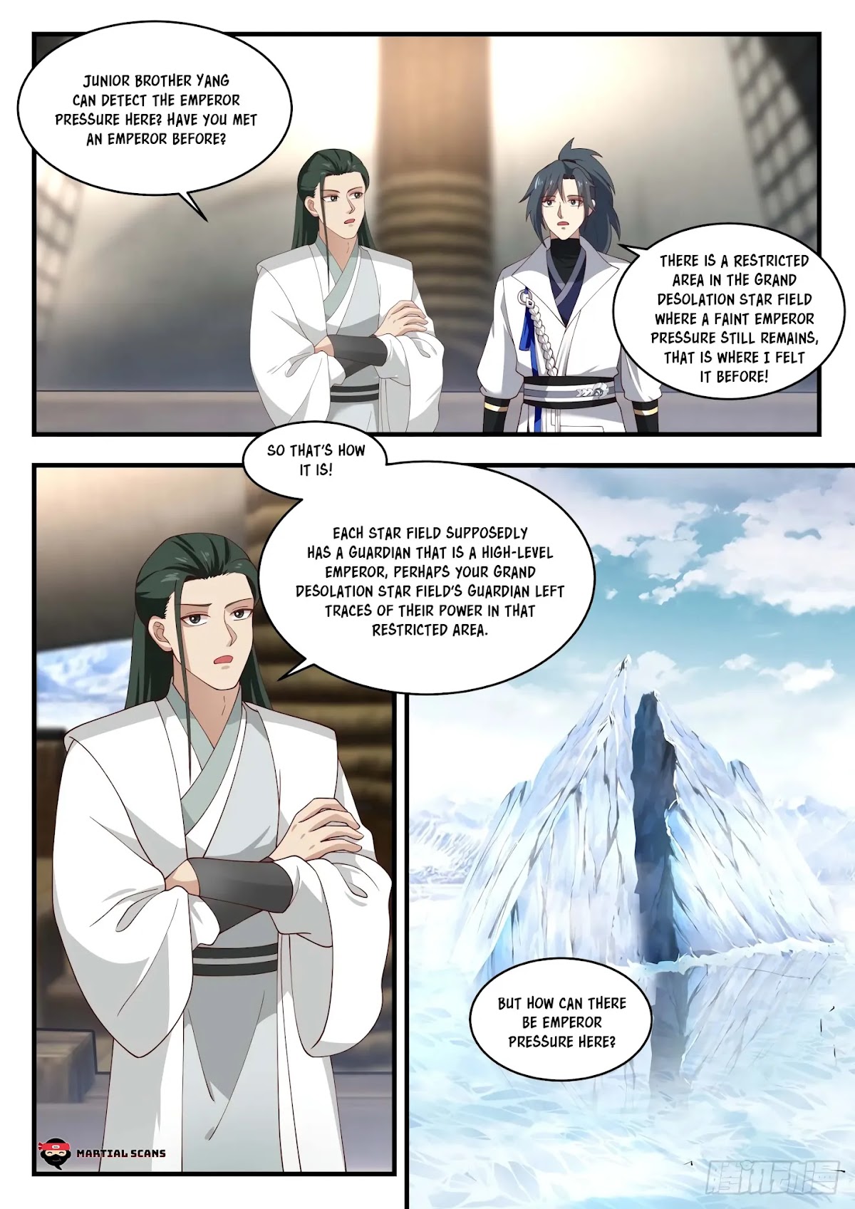 Martial Peak Chapter 1568 page 3 - Chapter 1568: Ice Cliff