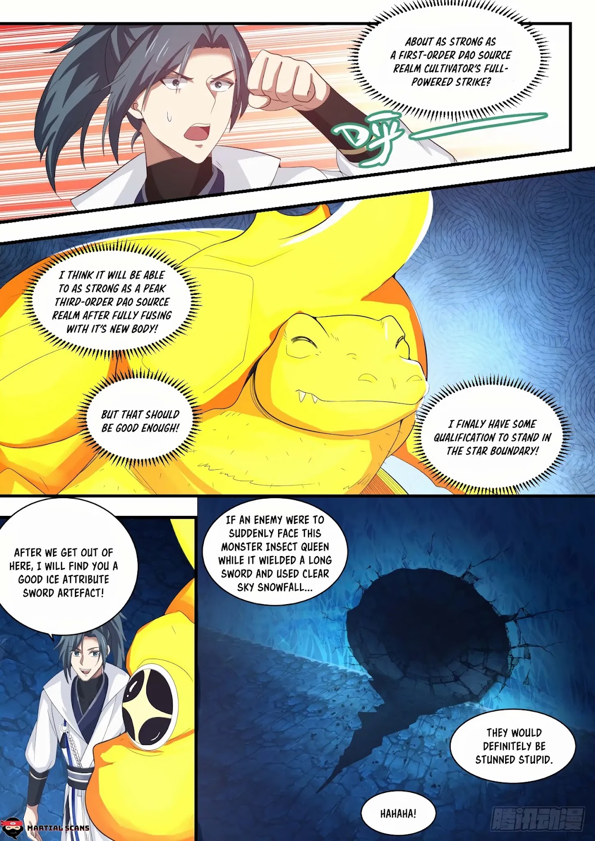 Martial Peak Chapter 1572 page 13 - Chapter 1572: Sentient Sword Intent