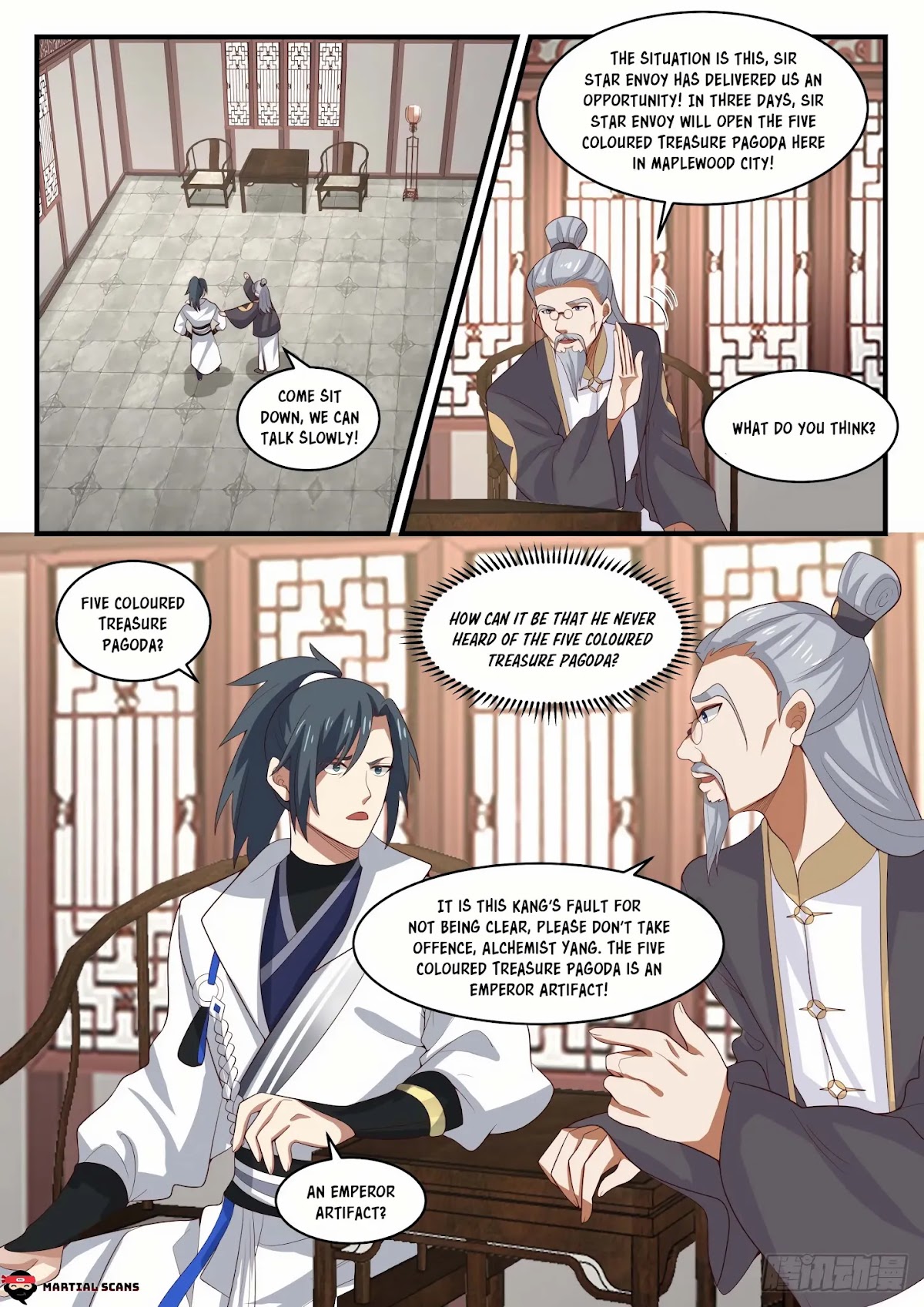 Martial Peak Chapter 1598 page 5 - Chapter 1598: Five Coloured Treasure Pagoda