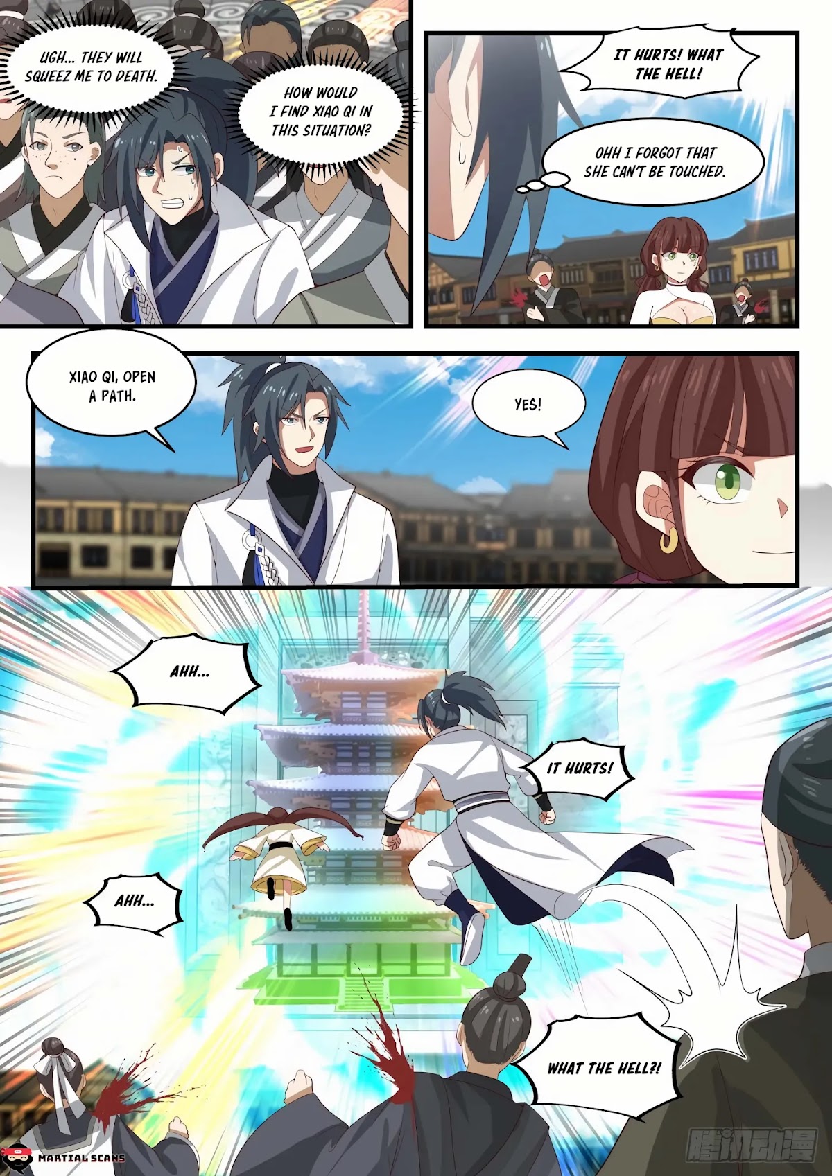 Martial Peak Chapter 1600 page 10 - Chapter 1600: Entering The Five Coloured Treasure Pagoda