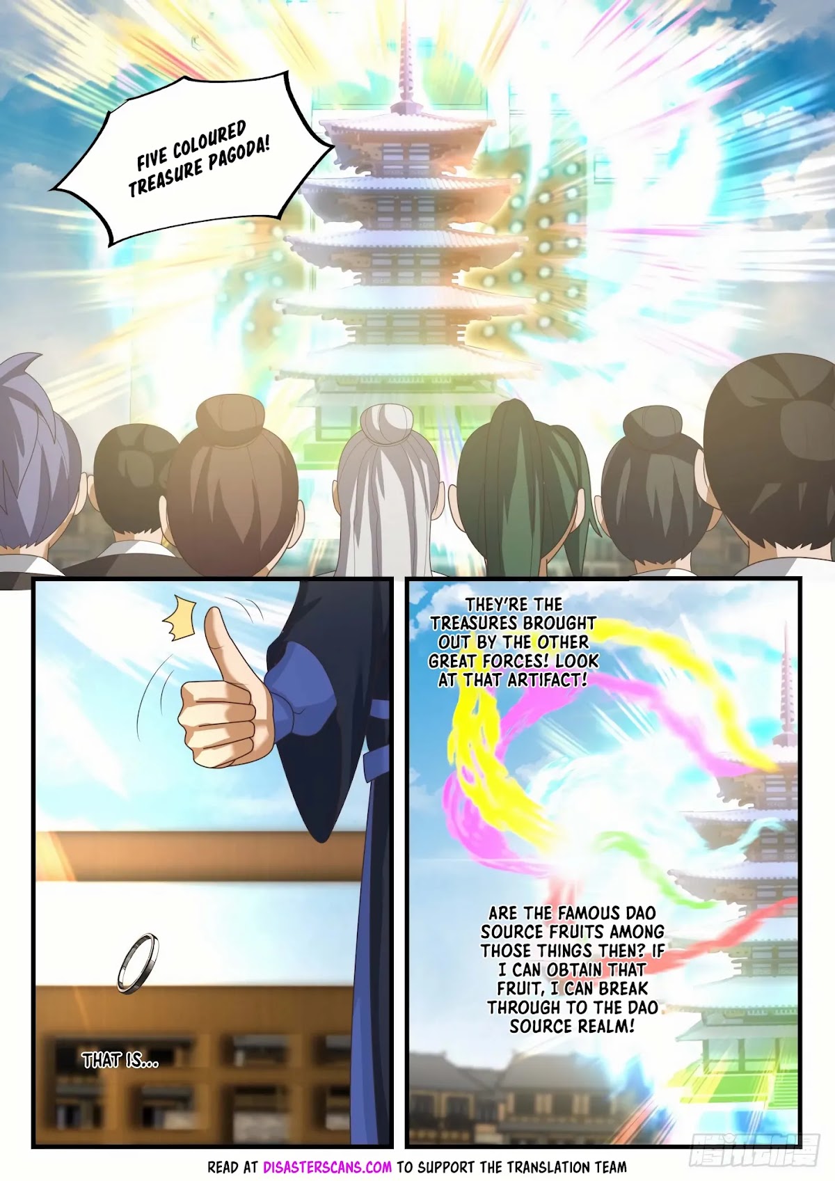 Martial Peak Chapter 1600 page 8 - Chapter 1600: Entering The Five Coloured Treasure Pagoda