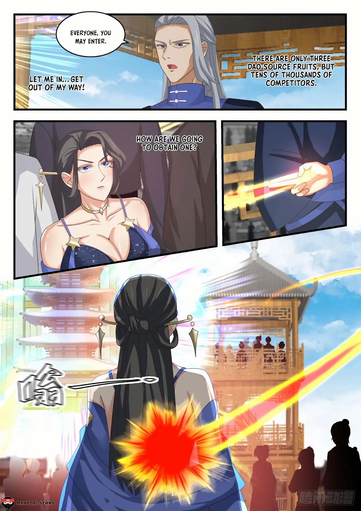 Martial Peak Chapter 1600 page 9 - Chapter 1600: Entering The Five Coloured Treasure Pagoda