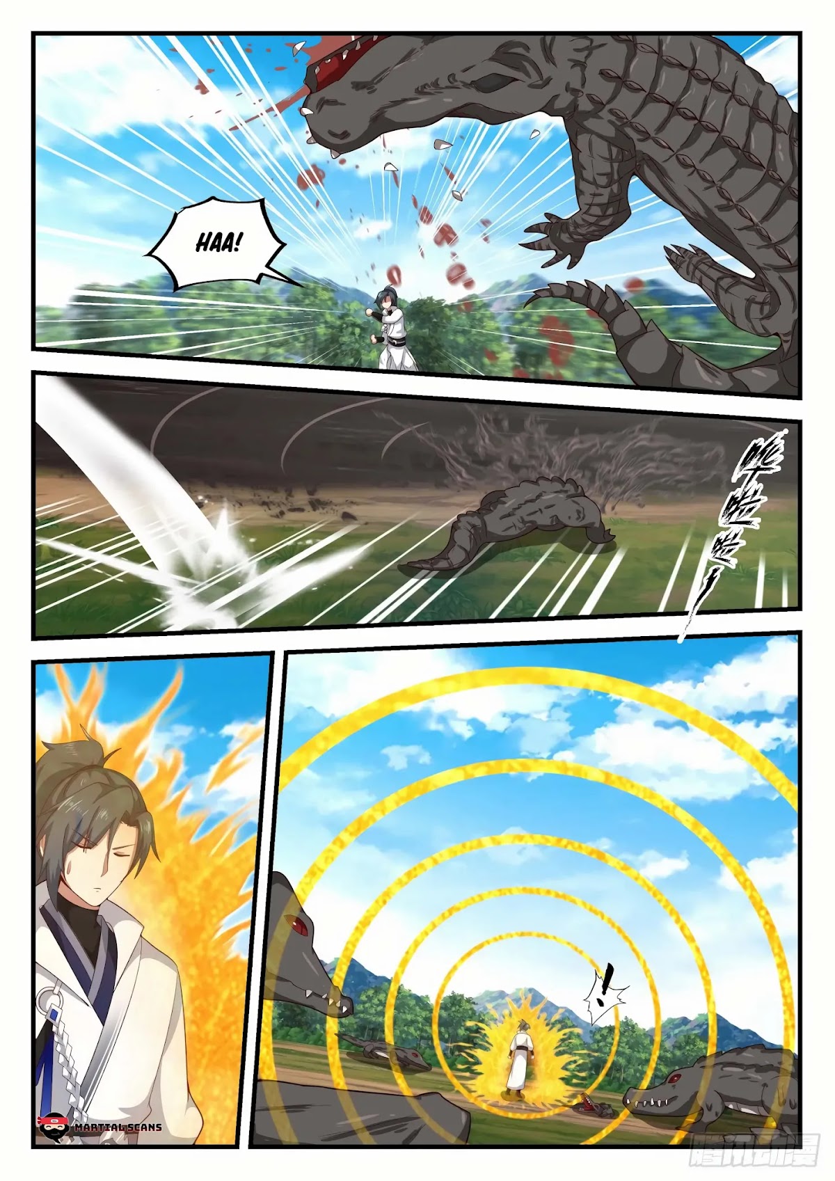 Martial Peak Chapter 1601 page 3 - Chapter 1601: Crocodiles