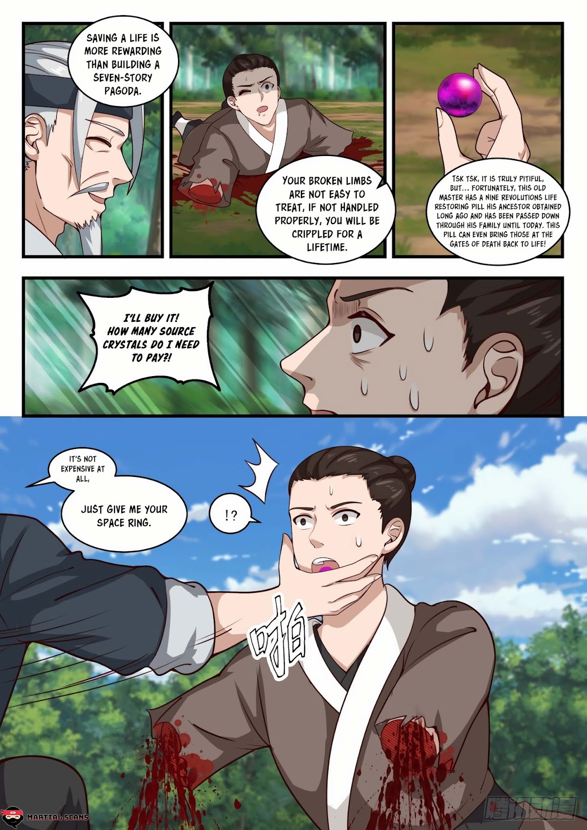 Martial Peak Chapter 1612 page 3 - Chapter 1612: Wood Spirit