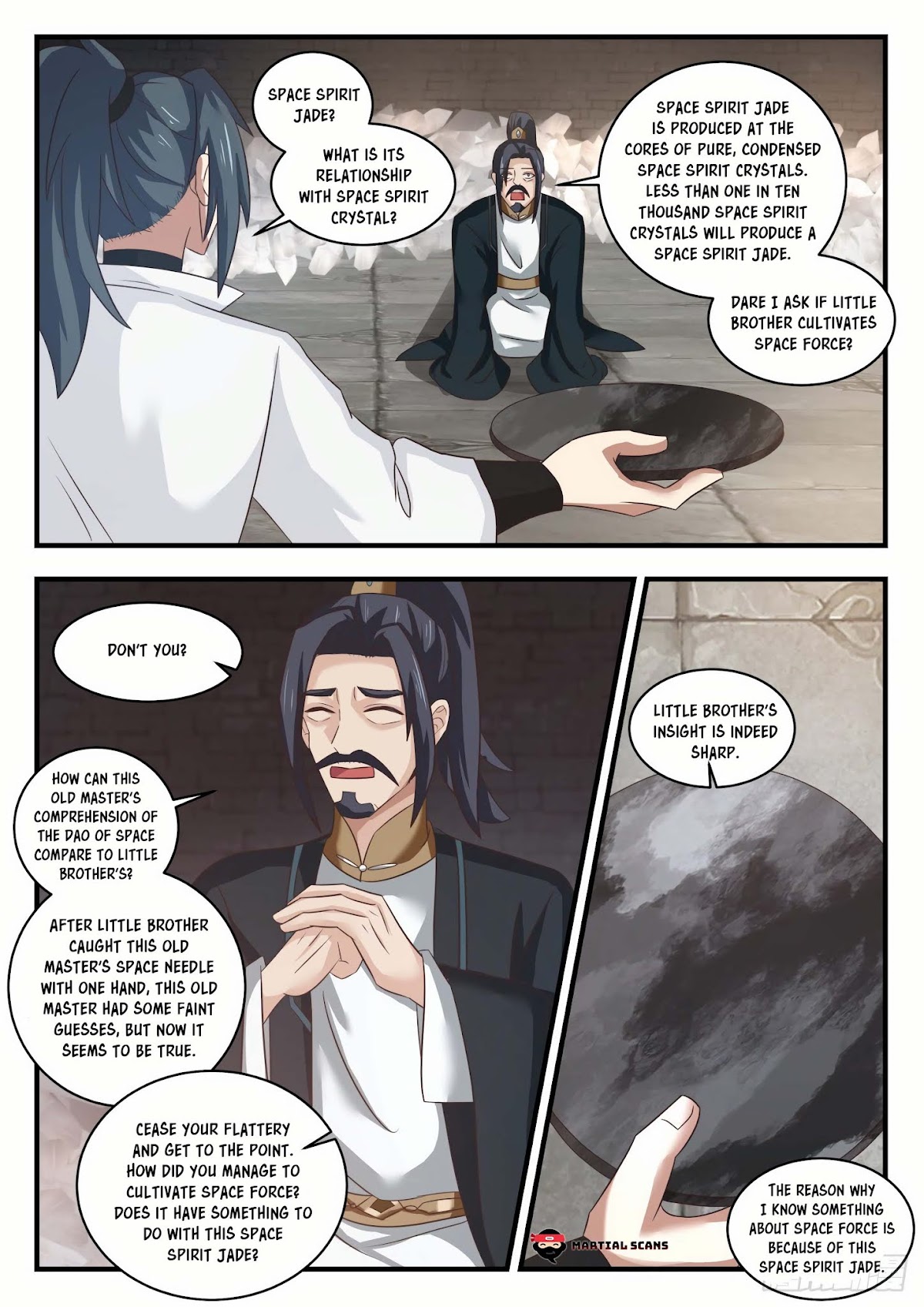 Martial Peak Chapter 1622 page 11 - Chapter 1622: Space Spirit Jade