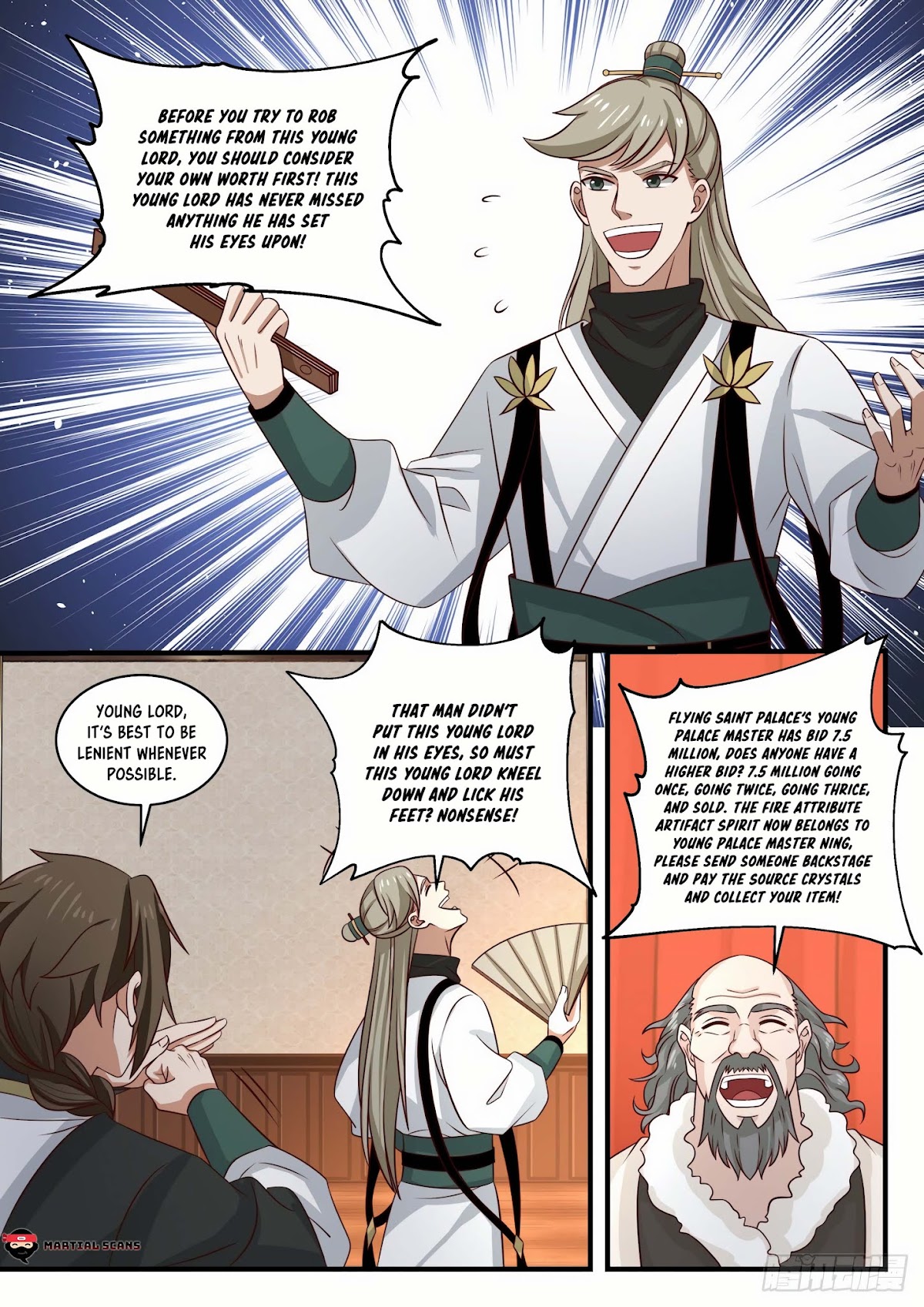Martial Peak Chapter 1630 page 7 - Chapter 1630: Bidding War