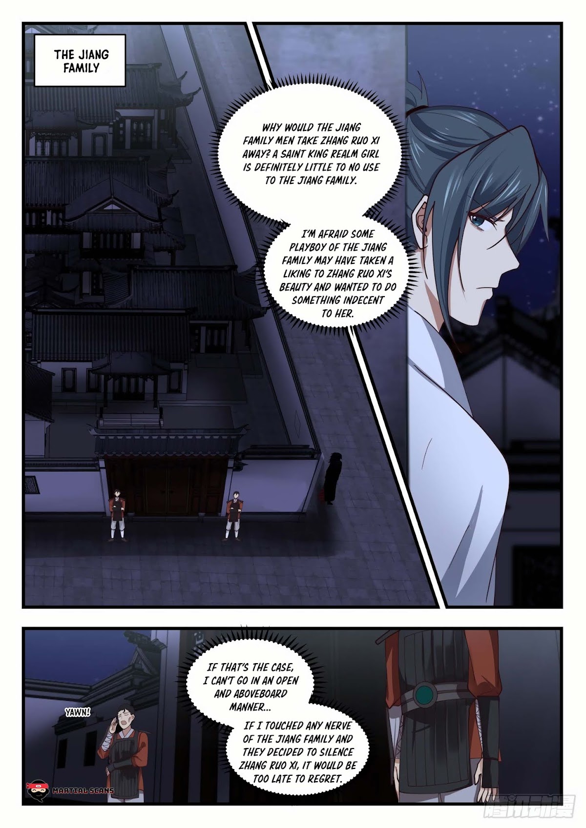 Martial Peak Chapter 1656 page 2 - Chapter 1656: Investigating the Jiang Family at Night