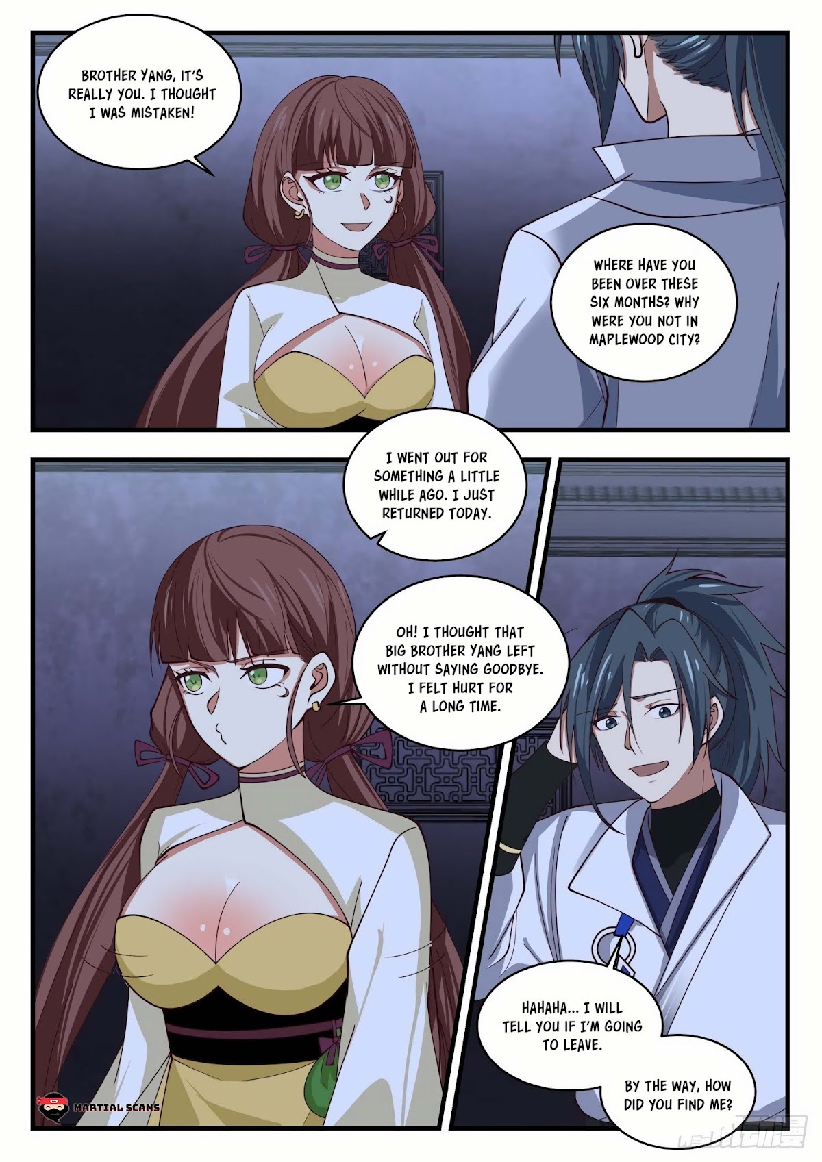 Martial Peak Chapter 1656 page 5 - Chapter 1656: Investigating the Jiang Family at Night