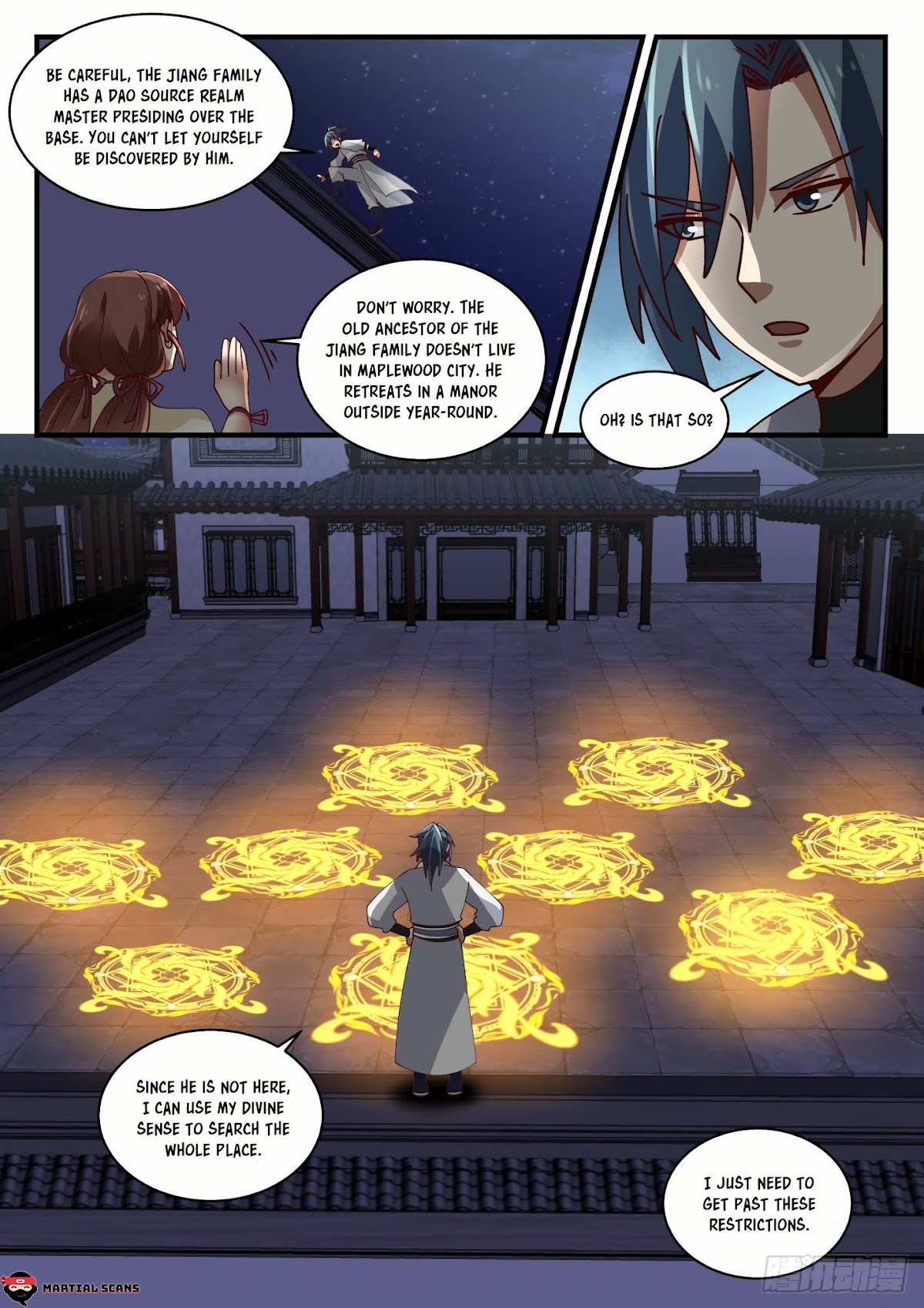 Martial Peak Chapter 1656 page 9 - Chapter 1656: Investigating the Jiang Family at Night
