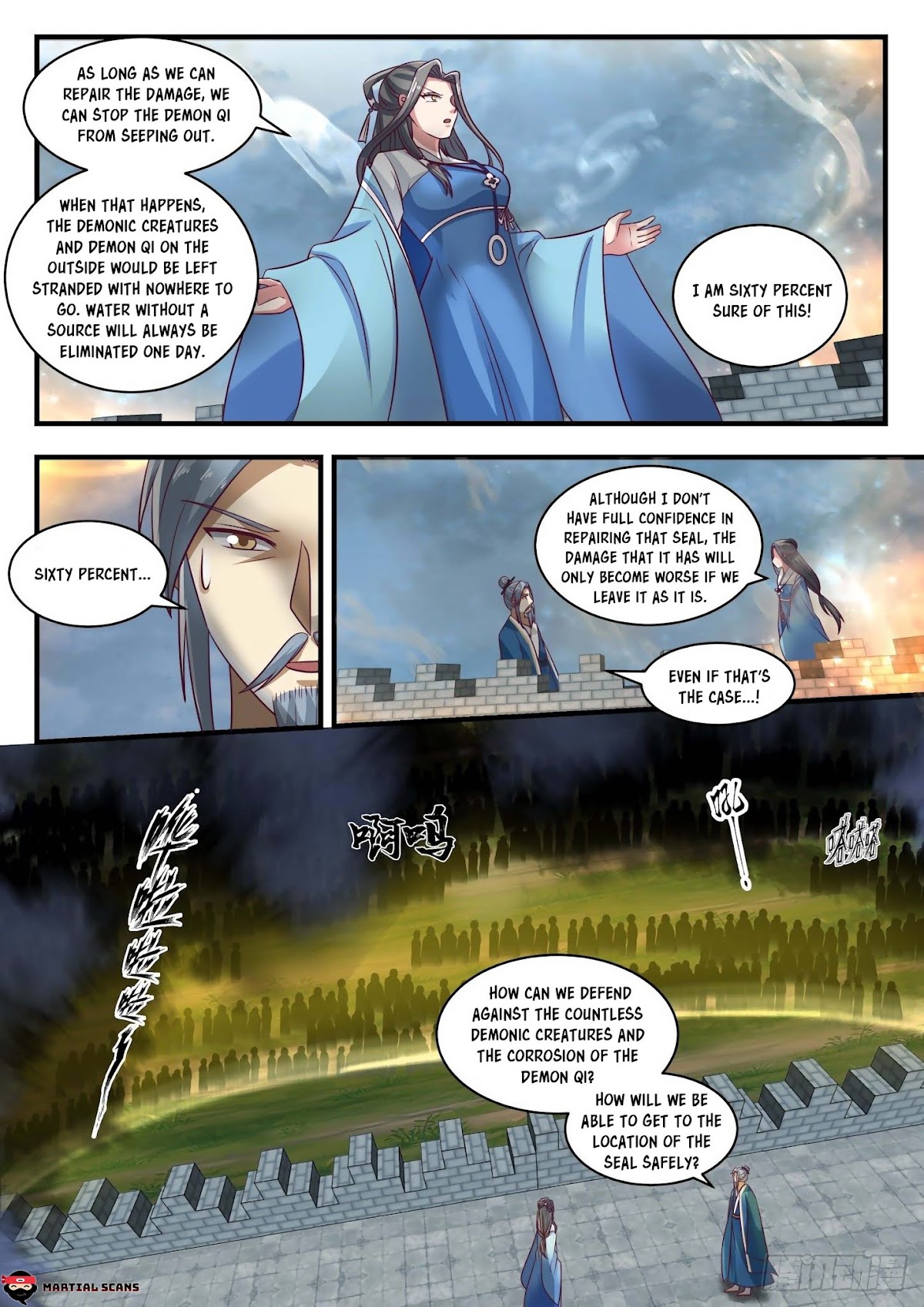 Martial Peak Chapter 1680 page 3 - Chapter 1680: Seven Points Black Tortoise Array
