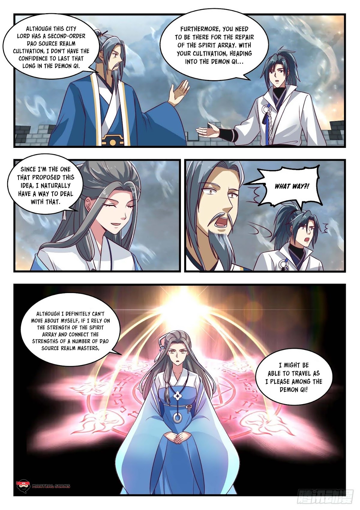 Martial Peak Chapter 1680 page 4 - Chapter 1680: Seven Points Black Tortoise Array