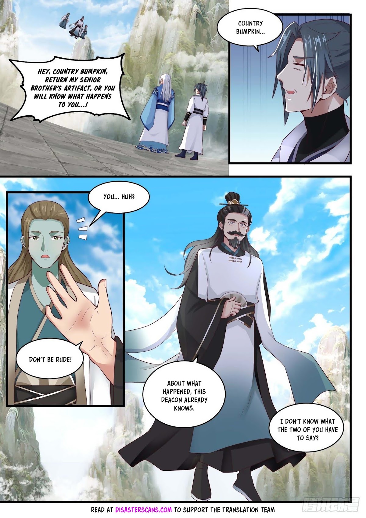 Martial Peak Chapter 1711 page 10 - Chapter 1711: Azure Sun Mountain Range