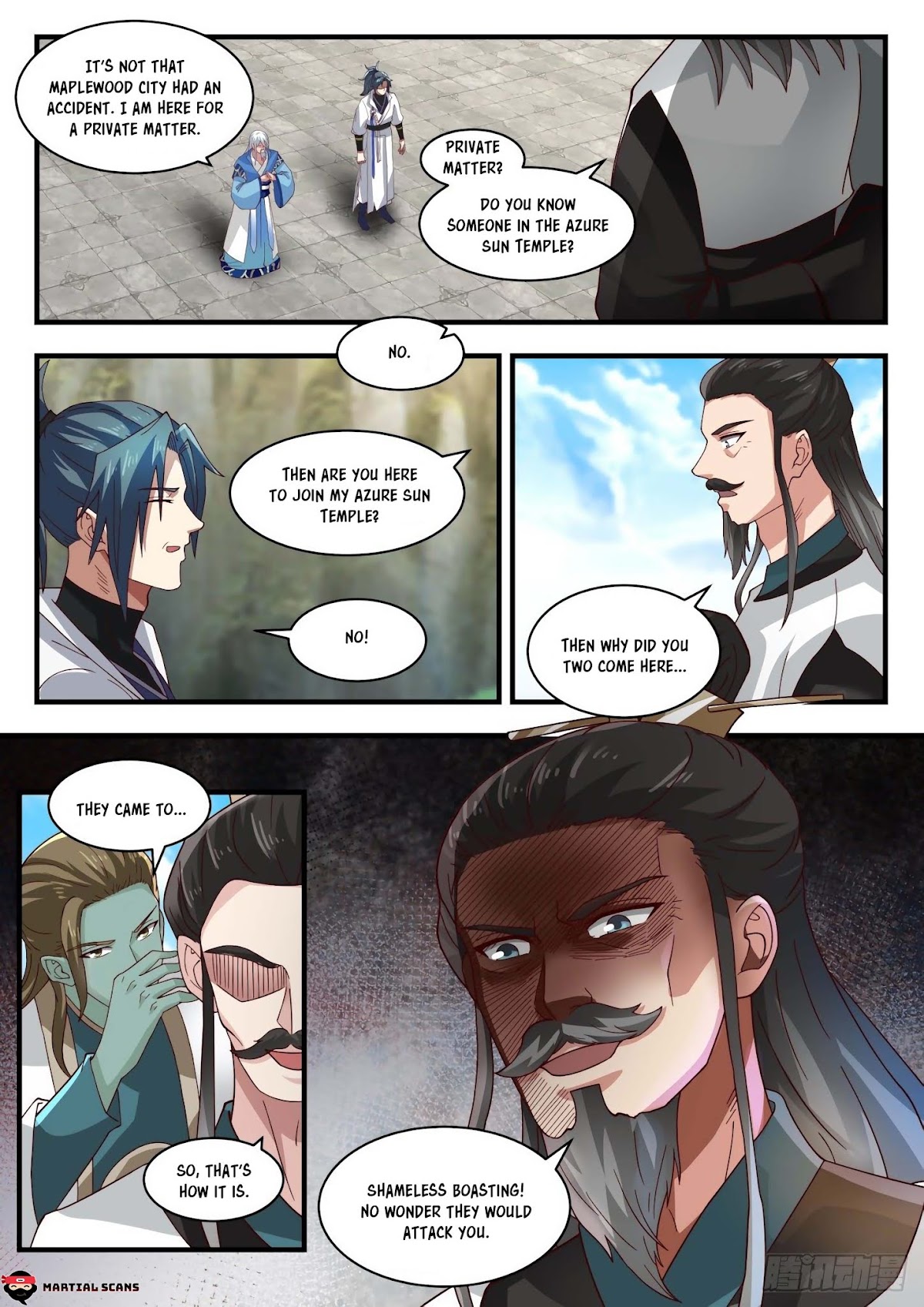 Martial Peak Chapter 1711 page 12 - Chapter 1711: Azure Sun Mountain Range