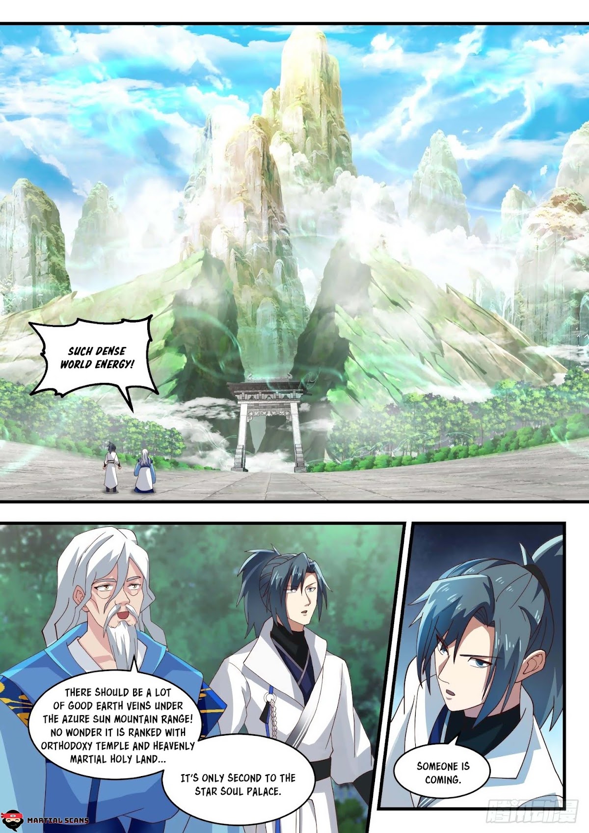 Martial Peak Chapter 1711 page 3 - Chapter 1711: Azure Sun Mountain Range