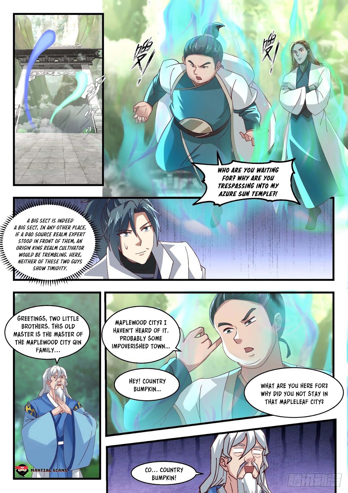 Martial Peak Chapter 1711 page 4 - Chapter 1711: Azure Sun Mountain Range