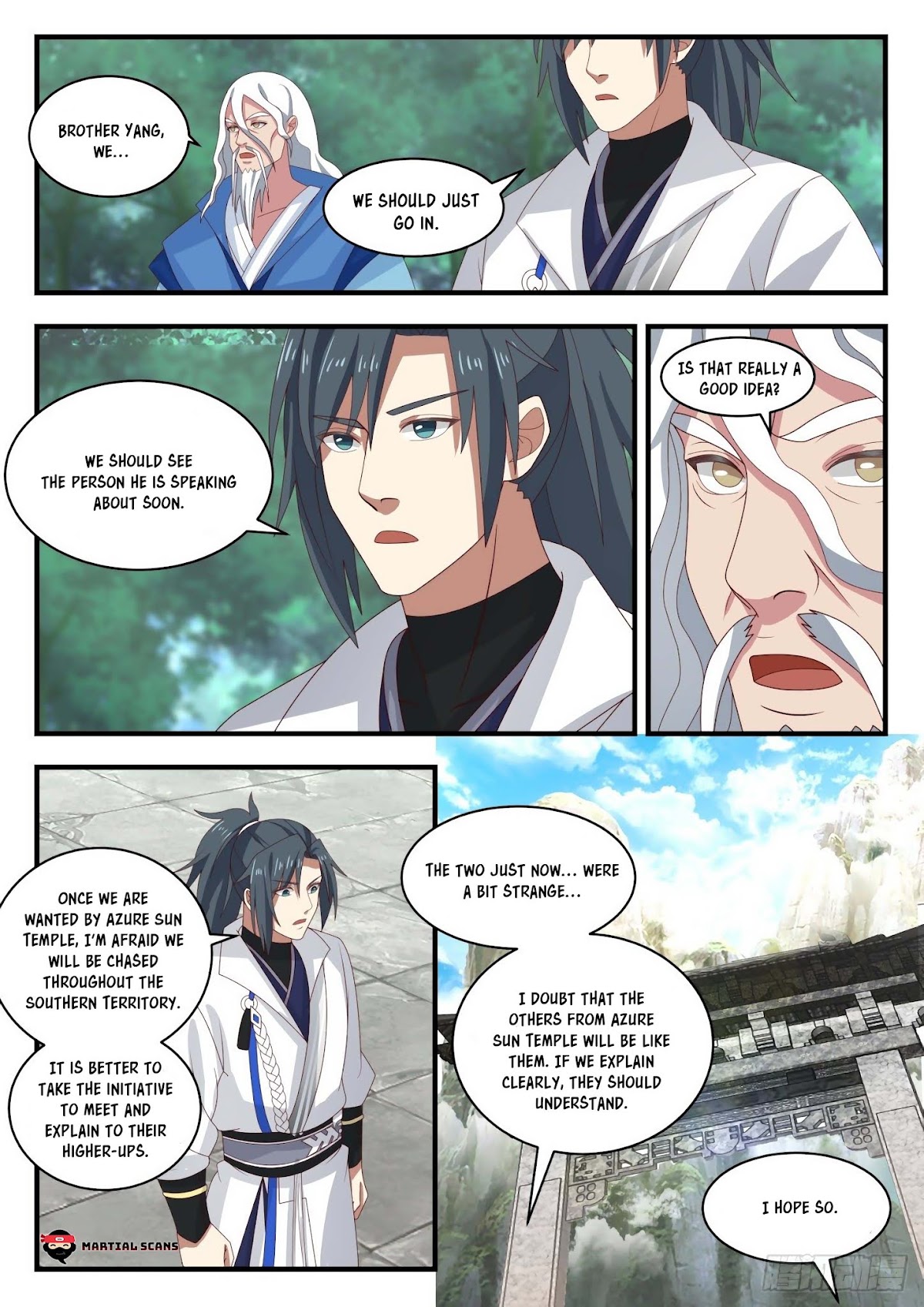 Martial Peak Chapter 1711 page 8 - Chapter 1711: Azure Sun Mountain Range