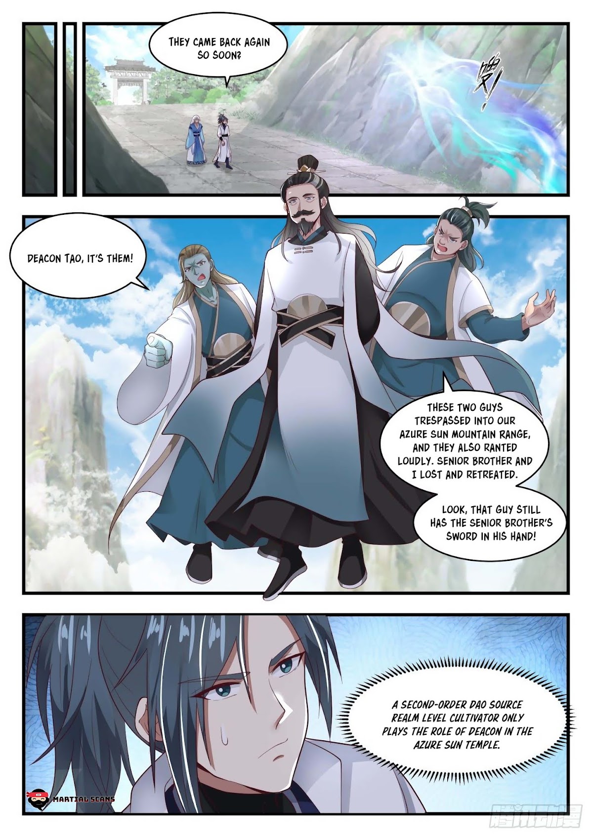 Martial Peak Chapter 1711 page 9 - Chapter 1711: Azure Sun Mountain Range