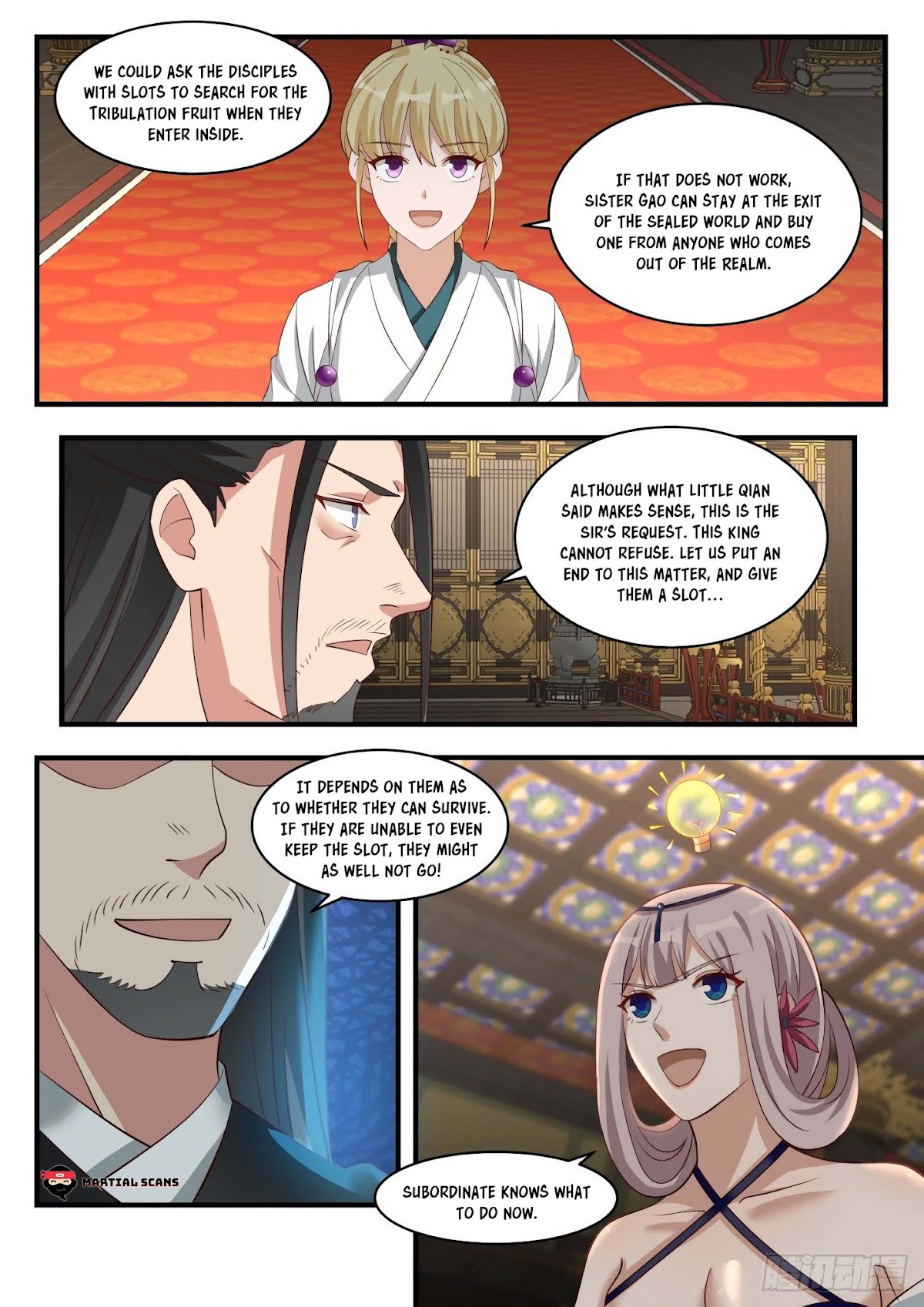 Martial Peak Chapter 1715 page 10 - Chapter 1715: Azure Sun Temple Executives
