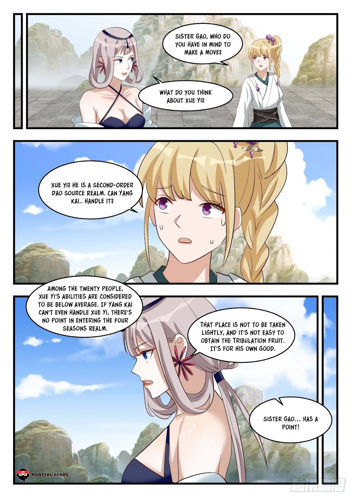 Martial Peak Chapter 1715 page 11 - Chapter 1715: Azure Sun Temple Executives