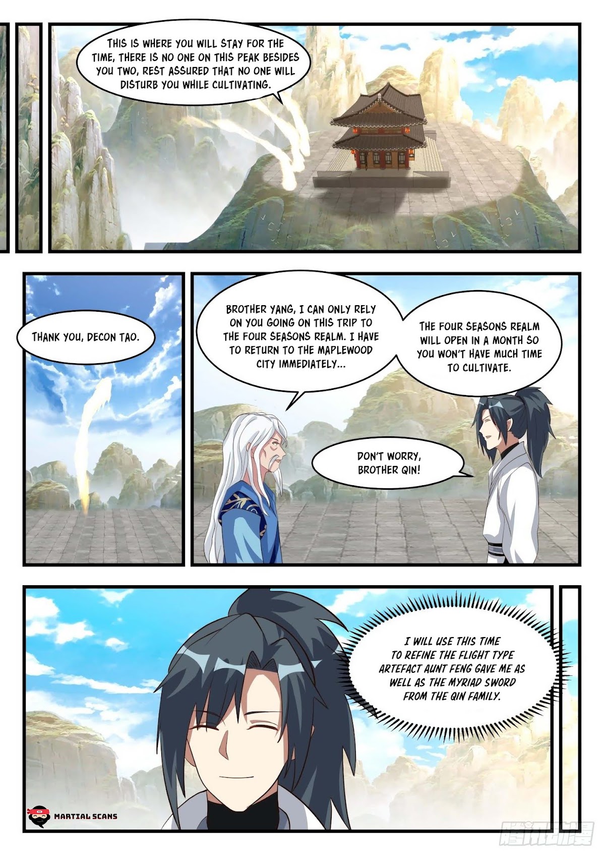 Martial Peak Chapter 1715 page 12 - Chapter 1715: Azure Sun Temple Executives