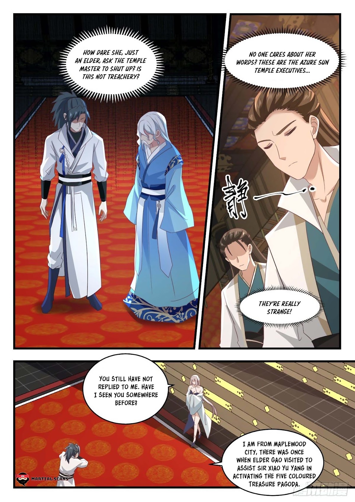 Martial Peak Chapter 1715 page 3 - Chapter 1715: Azure Sun Temple Executives