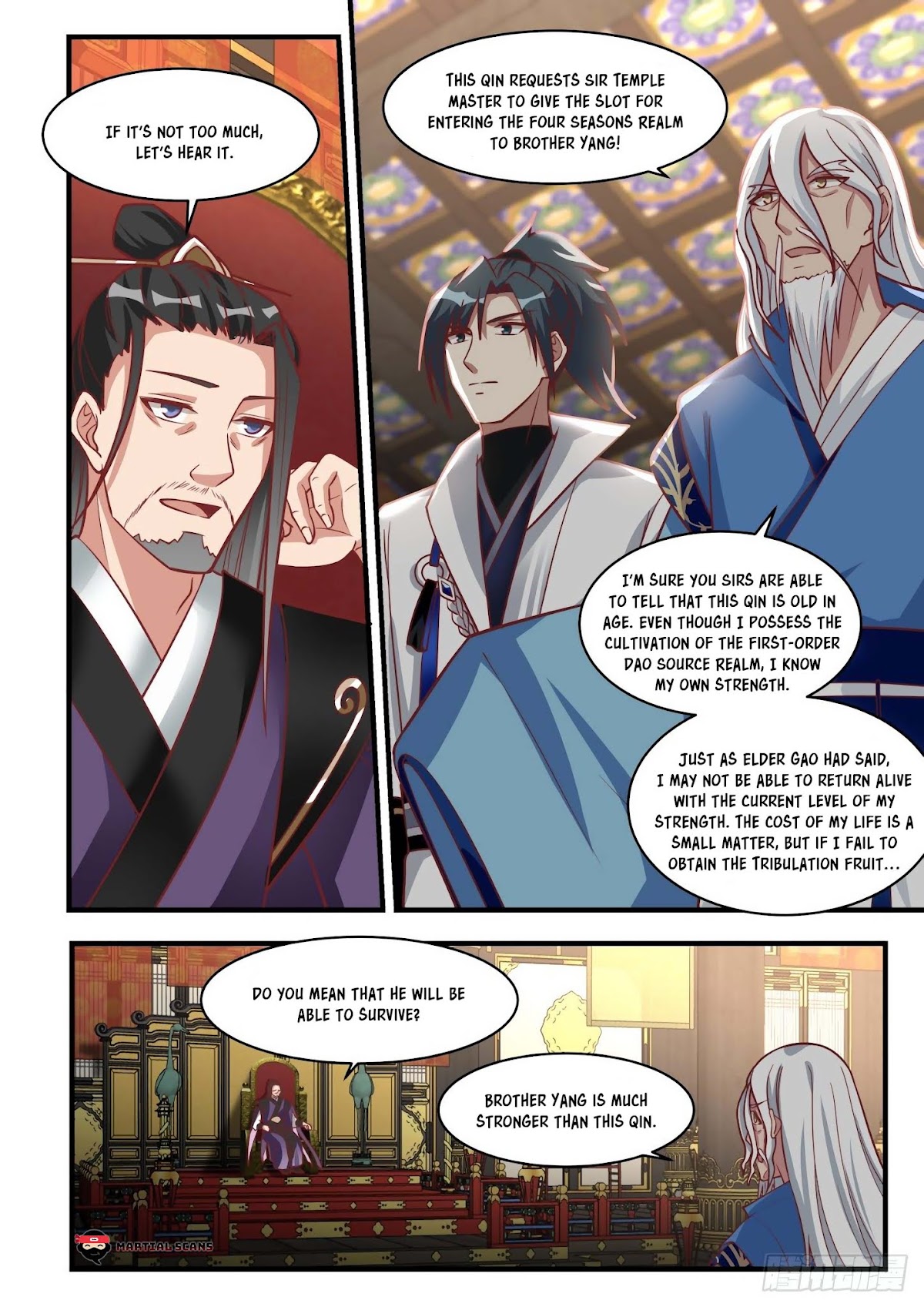 Martial Peak Chapter 1715 page 6 - Chapter 1715: Azure Sun Temple Executives