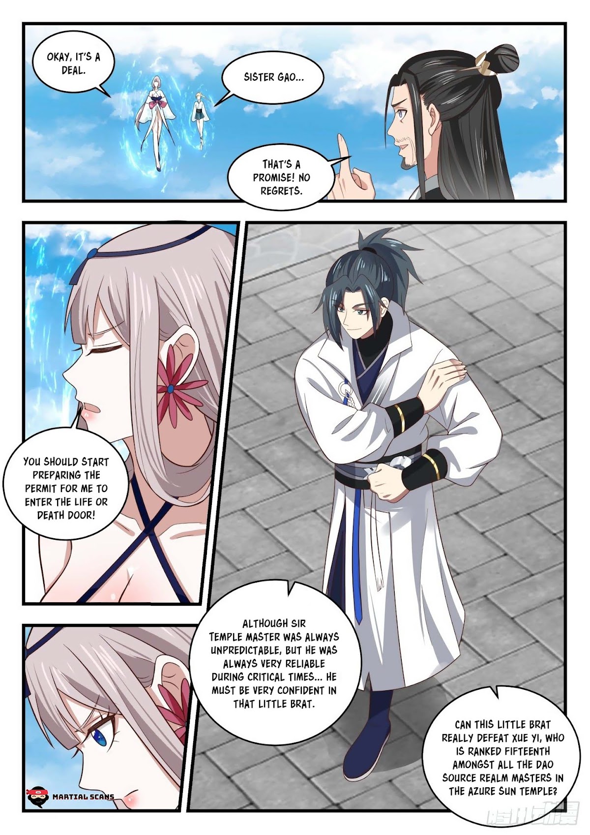 Martial Peak Chapter 1717 page 9 - Chapter 1717: Make A bet