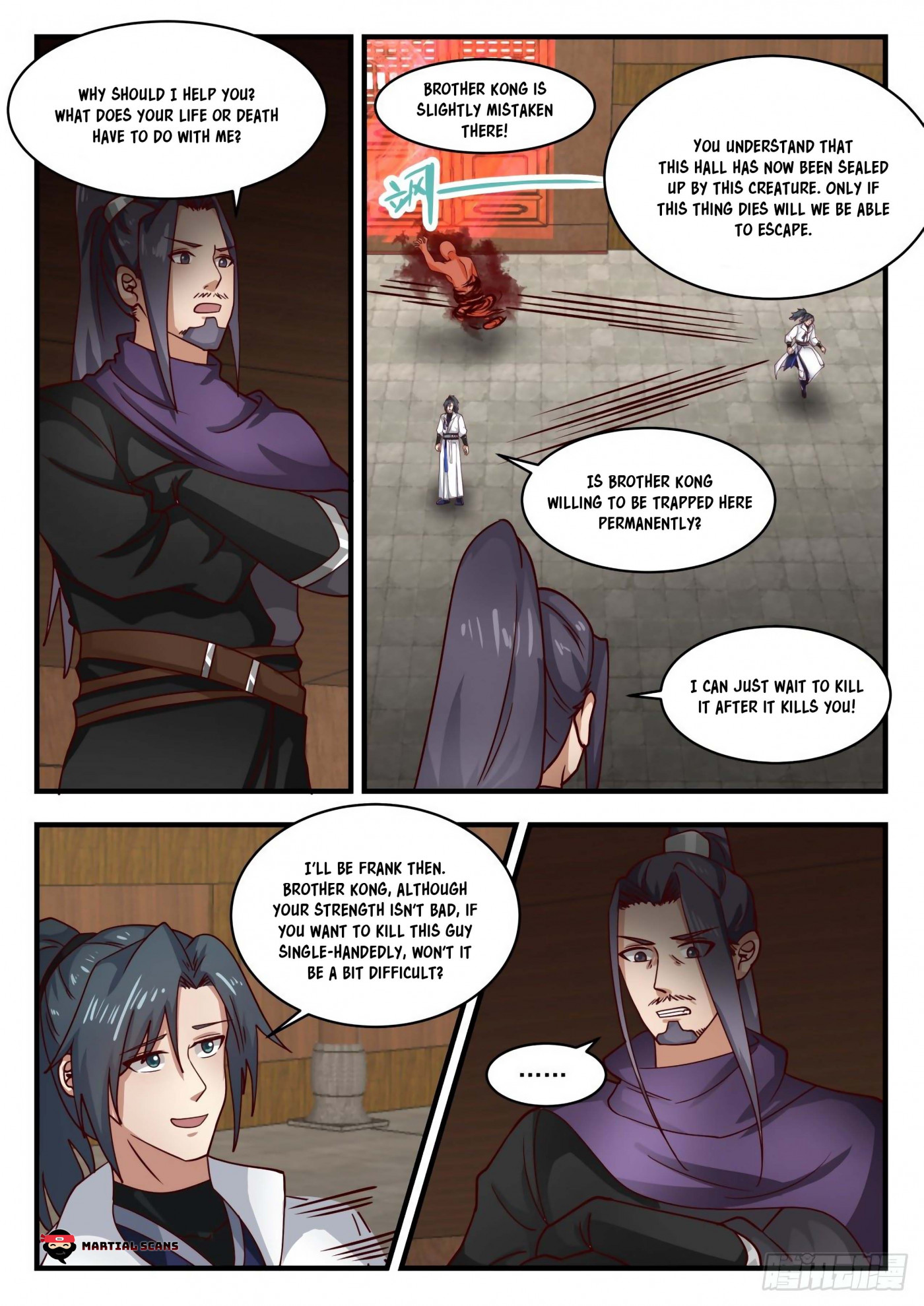 Martial Peak Chapter 1743 page 4 - Chapter 1743: Falling Golden Coins