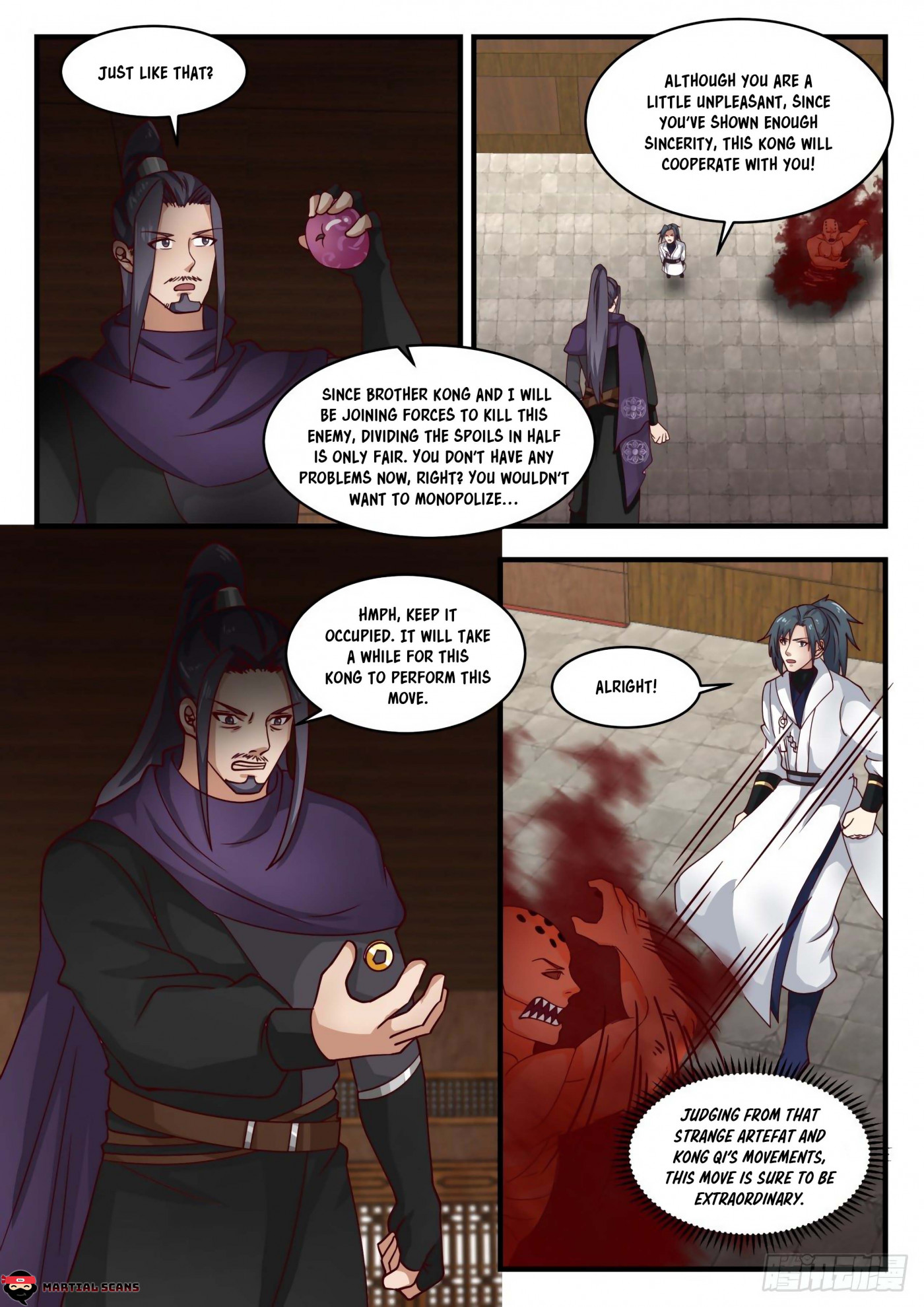 Martial Peak Chapter 1743 page 6 - Chapter 1743: Falling Golden Coins
