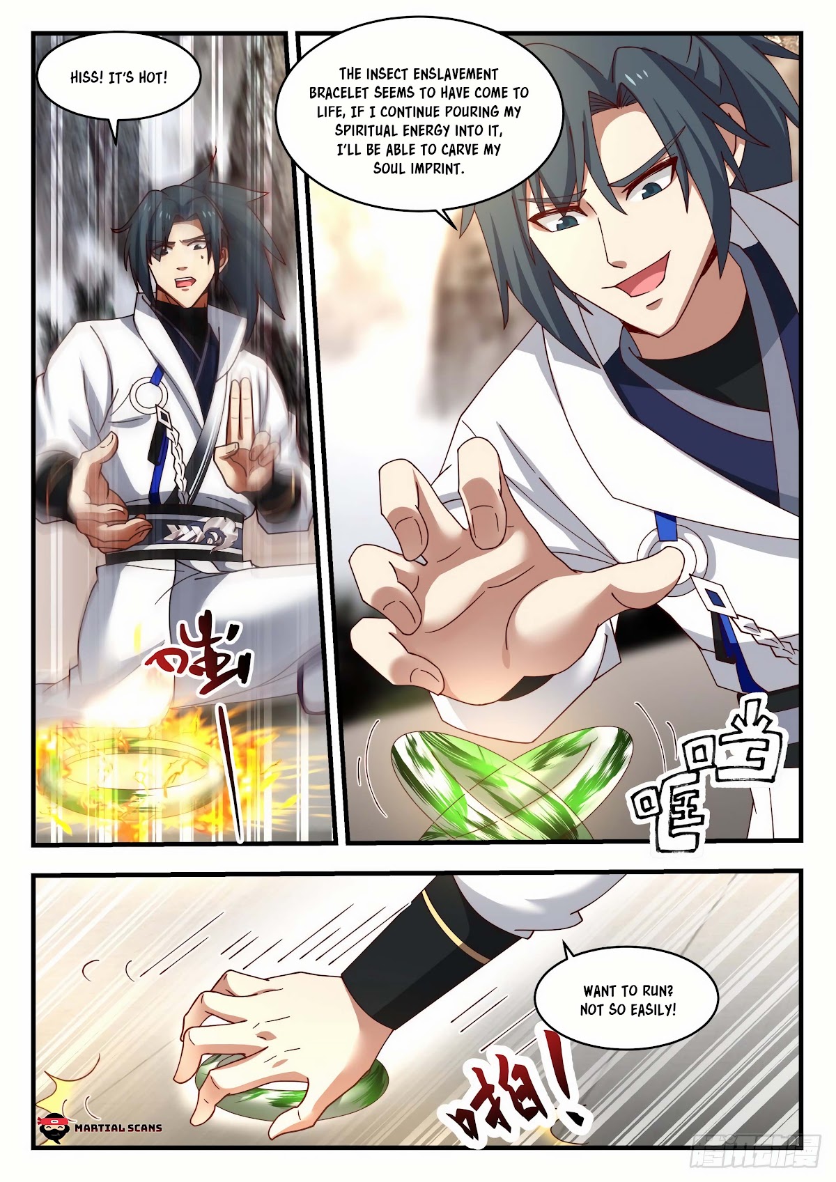 Martial Peak Chapter 1776 page 3 - Chapter 1776: Refining the Insect Enslavement Bracelet