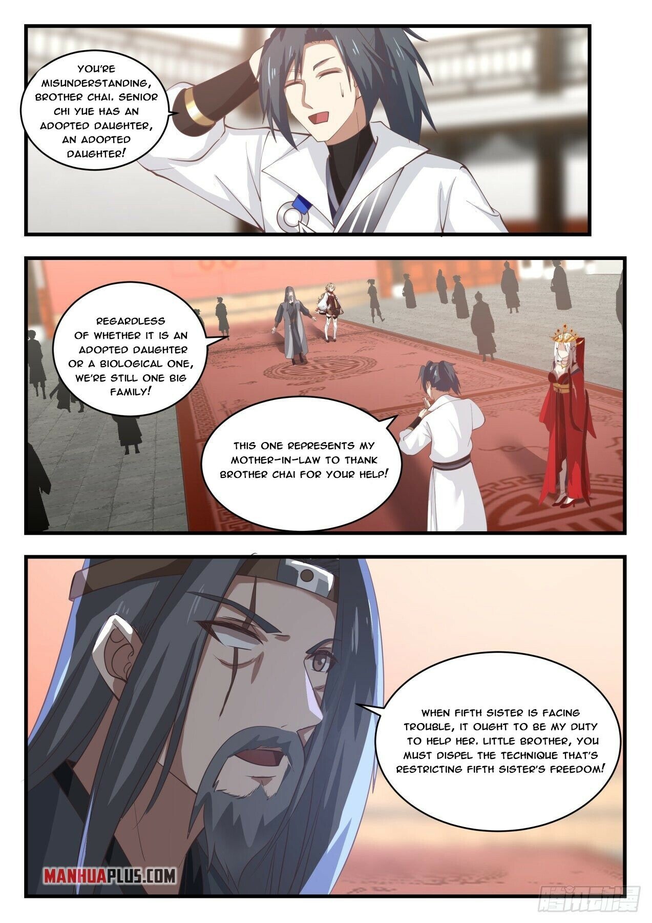 Martial Peak Chapter 1808 page 3 - Chapter 1808: She is my mother-in-law