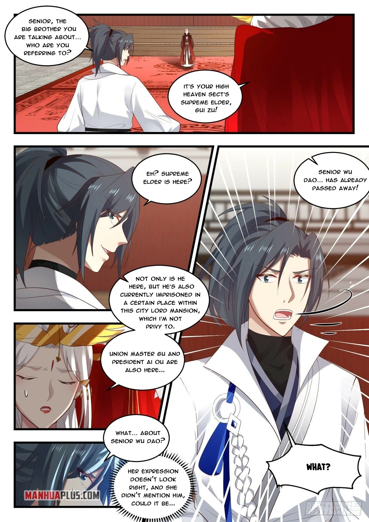 Martial Peak Chapter 1809 page 3 - Chapter 1809: How to write the word 'Death'
