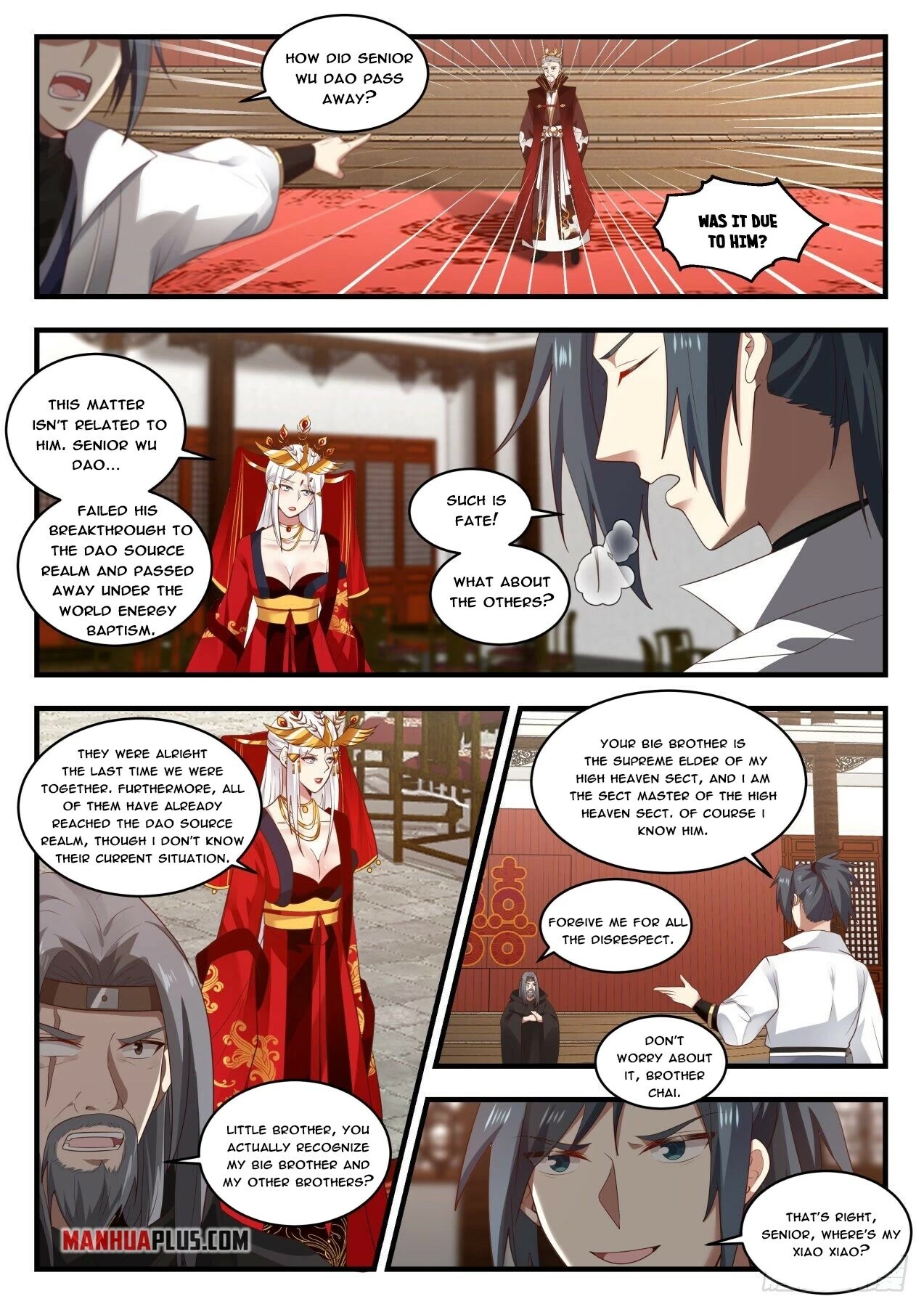 Martial Peak Chapter 1809 page 4 - Chapter 1809: How to write the word 'Death'