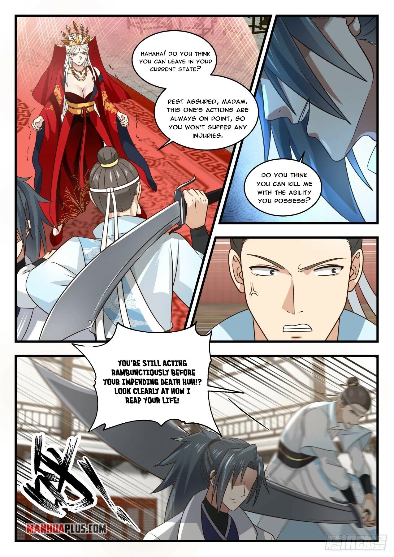 Martial Peak Chapter 1809 page 9 - Chapter 1809: How to write the word 'Death'