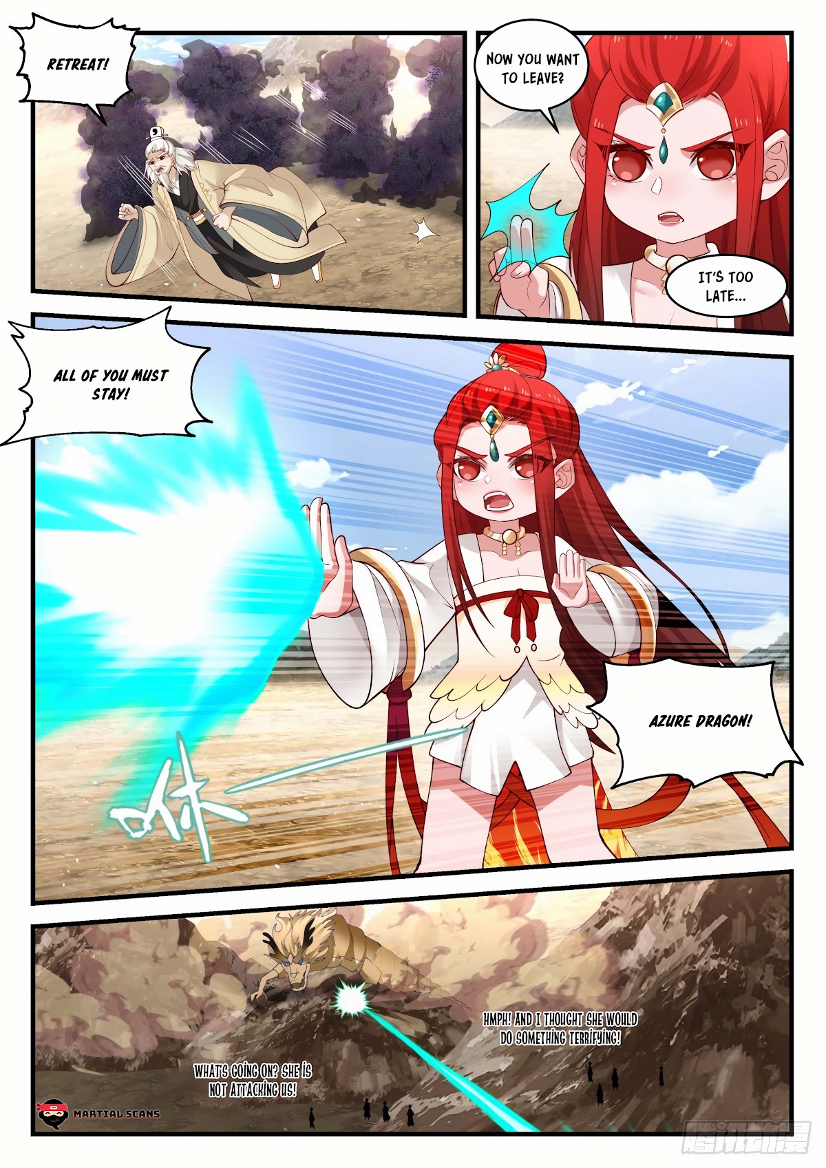 Martial Peak Chapter 1824 page 3 - Chapter 1824: Four Divine Beasts Puppets