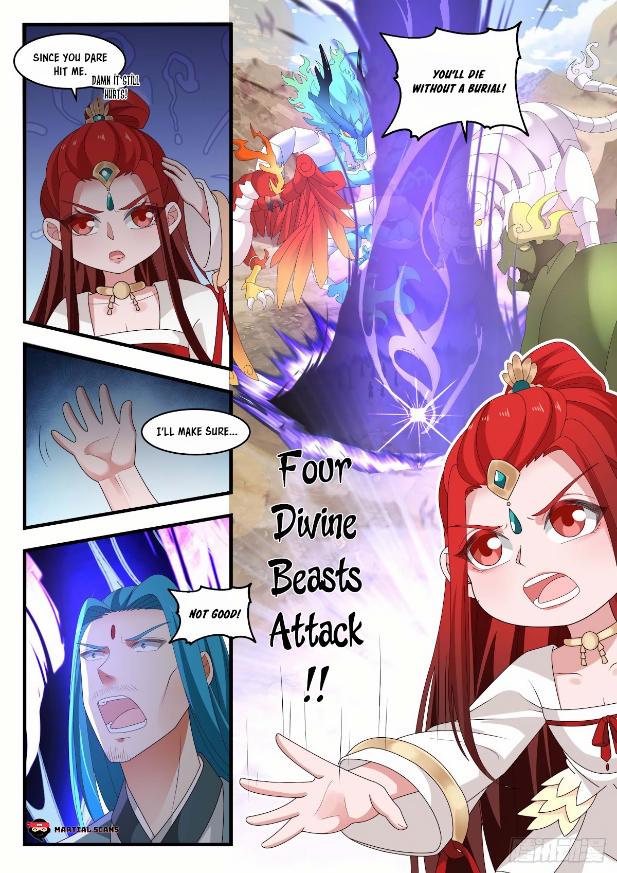 Martial Peak Chapter 1824 page 7 - Chapter 1824: Four Divine Beasts Puppets