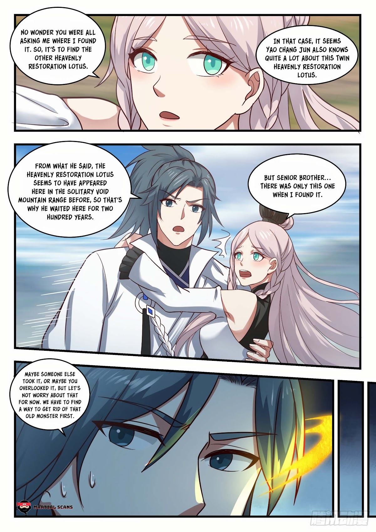 Martial Peak Chapter 1829 page 4 - Chapter 1829: The Solitary Void Mountain Range