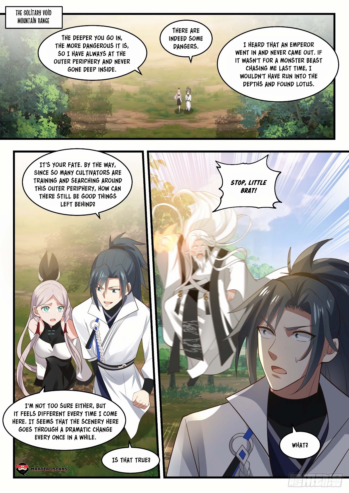 Martial Peak Chapter 1829 page 5 - Chapter 1829: The Solitary Void Mountain Range