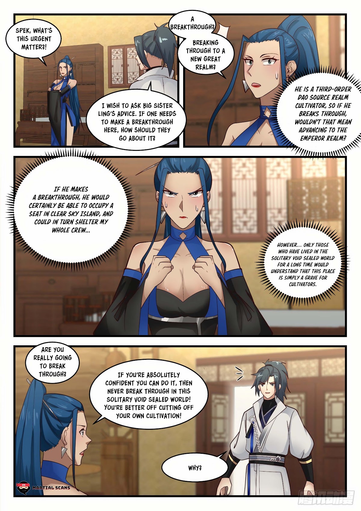 Martial Peak Chapter 1834 page 5 - Chapter 1834: High-Grade Spirit Purifying Array