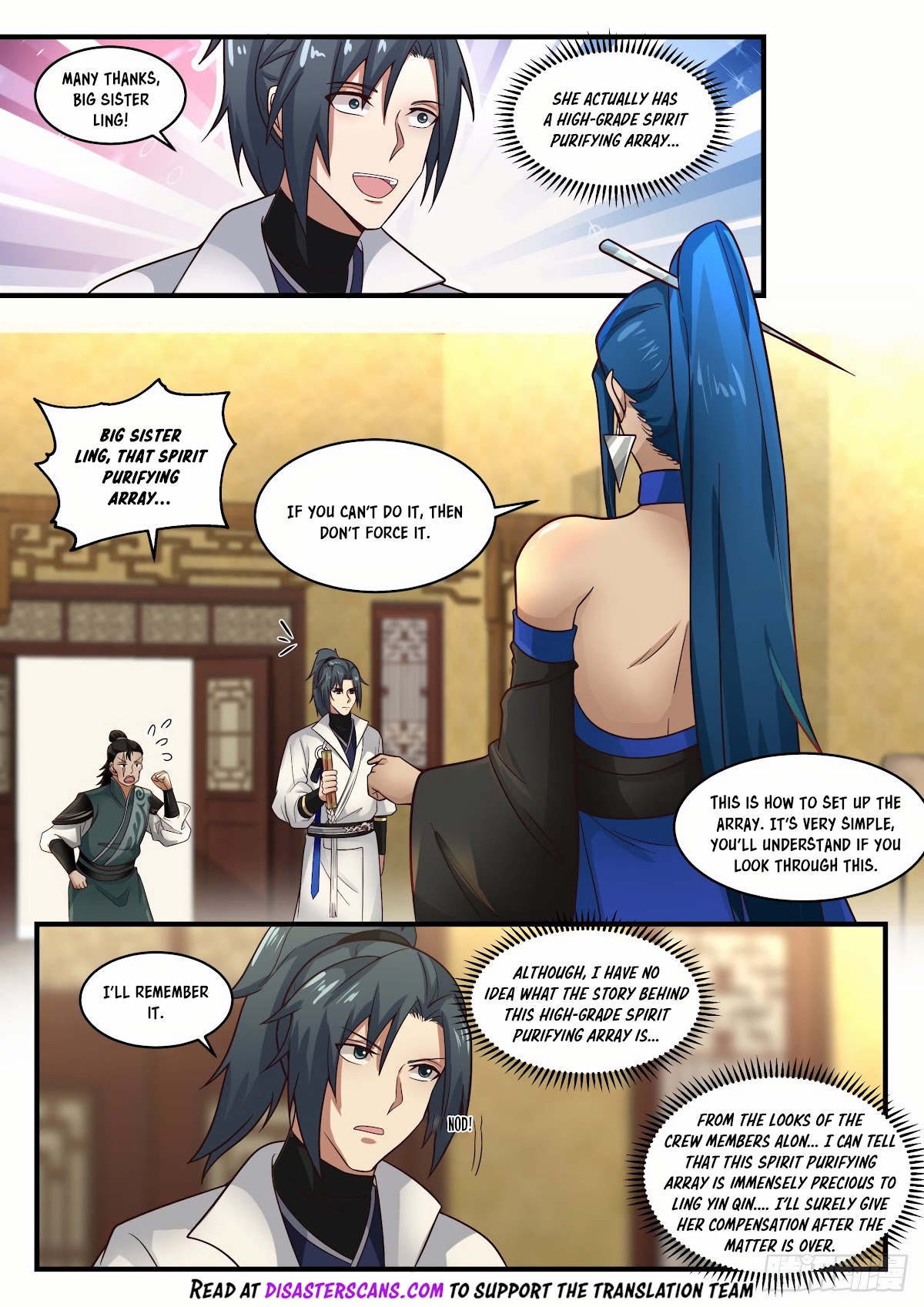 Martial Peak Chapter 1834 page 7 - Chapter 1834: High-Grade Spirit Purifying Array