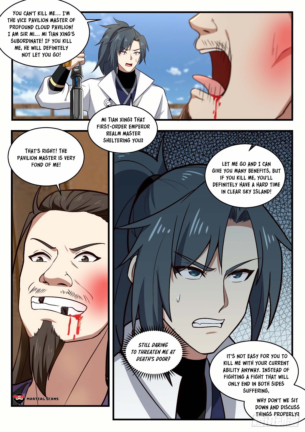 Martial Peak Chapter 1836 page 12 - Chapter 1836: Cutting Vegetables and Chopping Melons