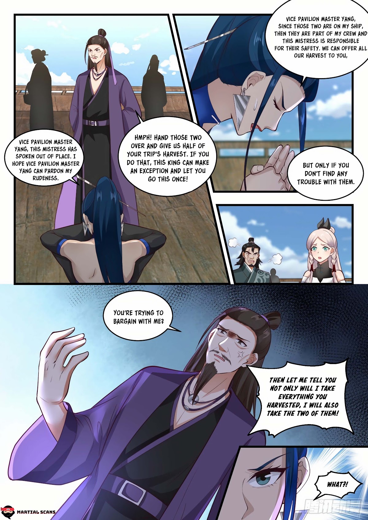 Martial Peak Chapter 1836 page 4 - Chapter 1836: Cutting Vegetables and Chopping Melons