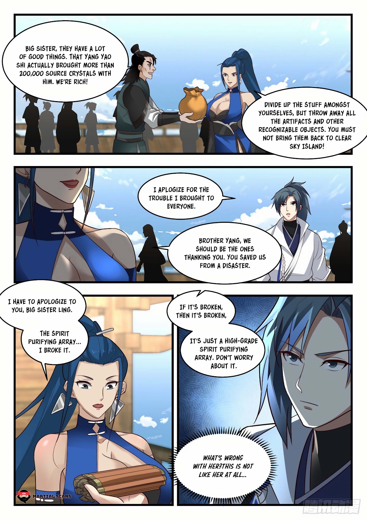 Martial Peak Chapter 1837 page 3 - Chapter 1837: Clear Sky Island