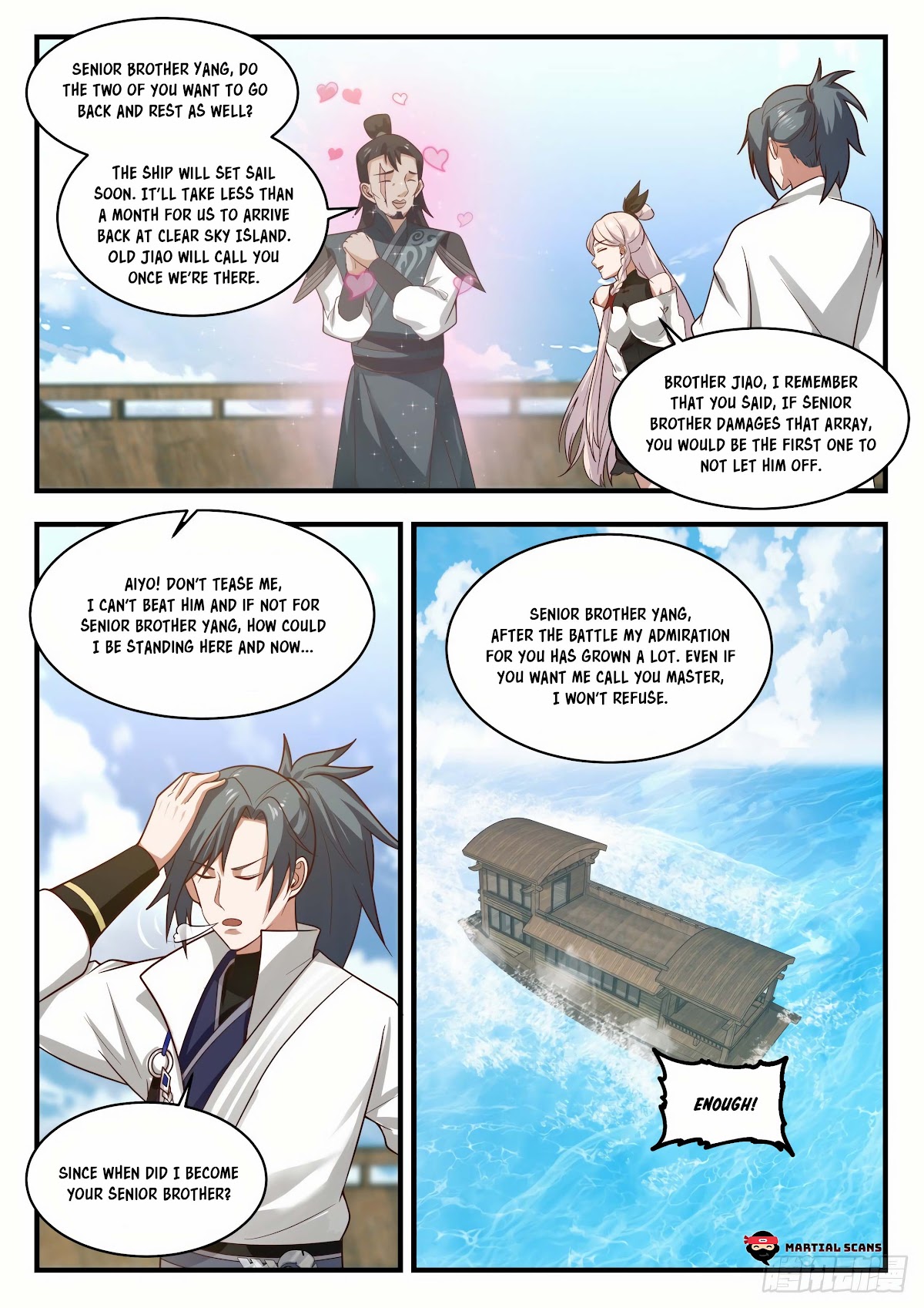 Martial Peak Chapter 1837 page 5 - Chapter 1837: Clear Sky Island